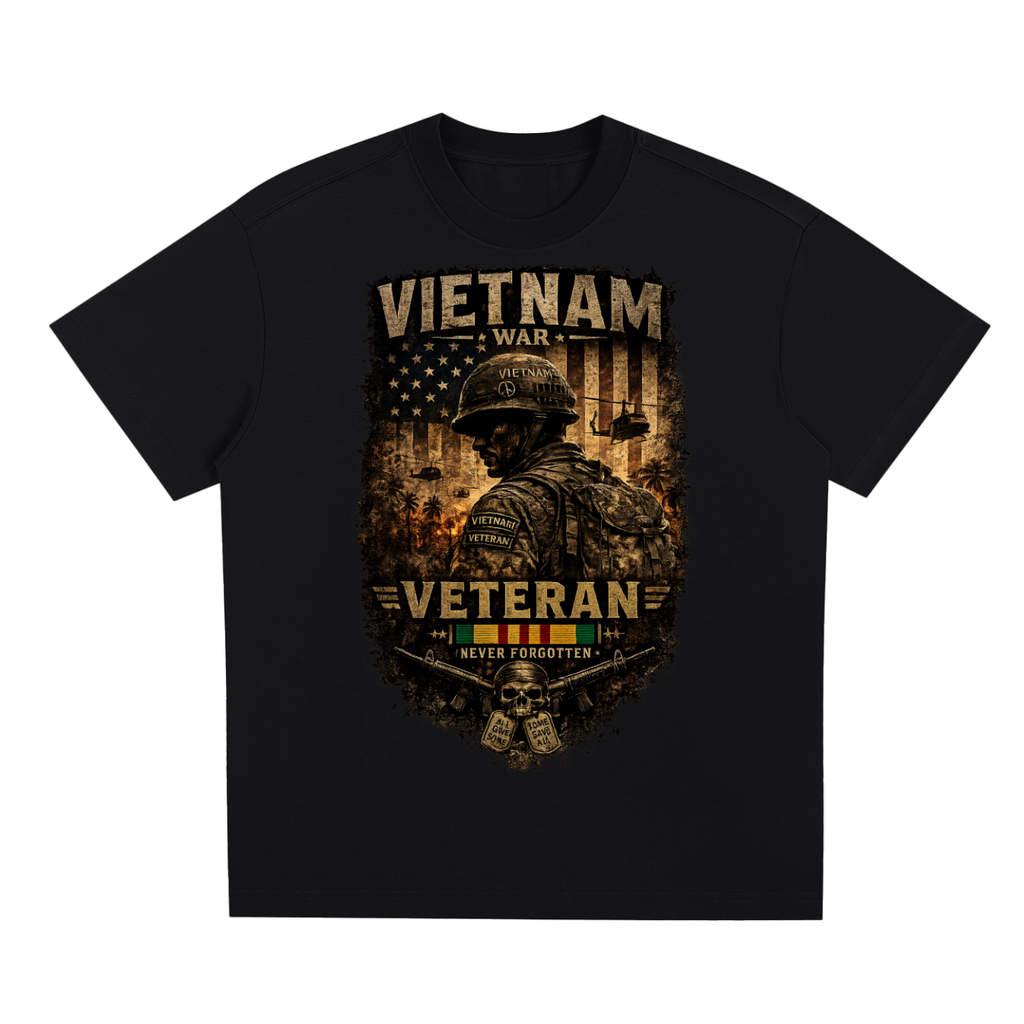 Vietnam War Vet Sorona Quick-Dry Cooling T-Shirt