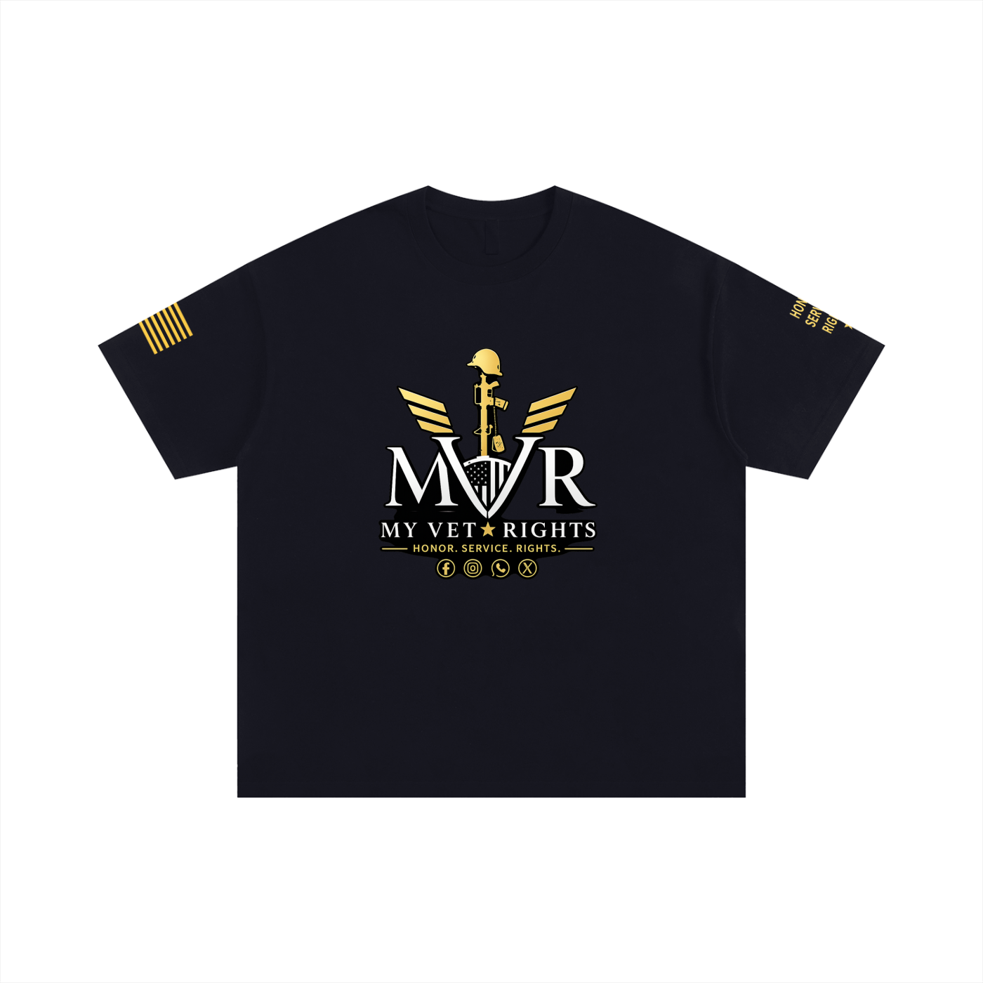 MVR Unisex Oversized Cotton T-Shirt
