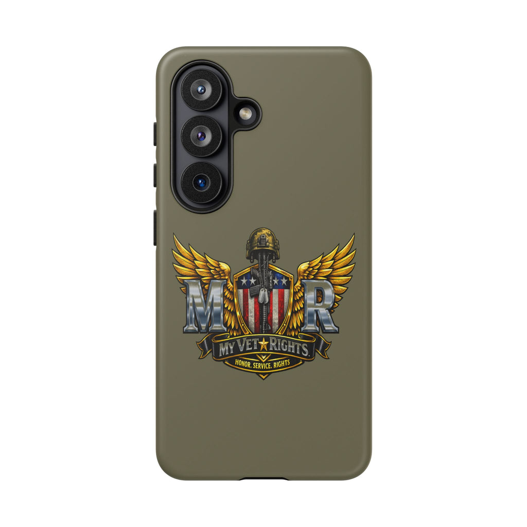 MyVetRights Phone Case — Patriotic 'MVR' American Shield Design