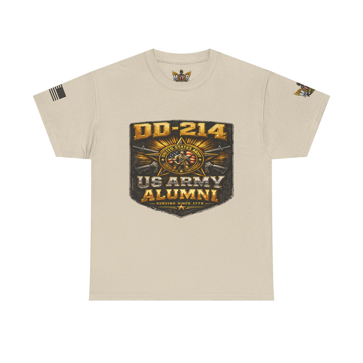 MVR US Army DD214 Alumni T-Shirt — Veteran Tribute Tee