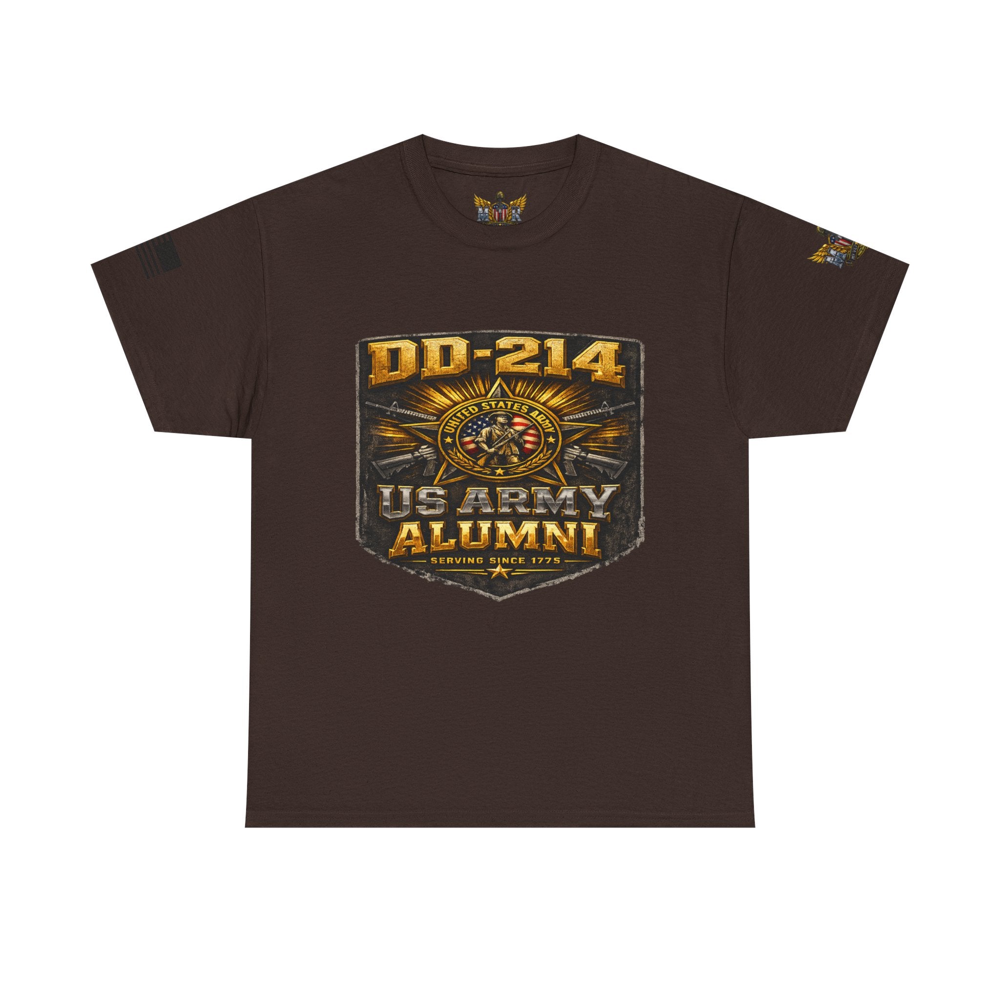 MVR US Army DD214 Alumni T-Shirt — Veteran Tribute Tee