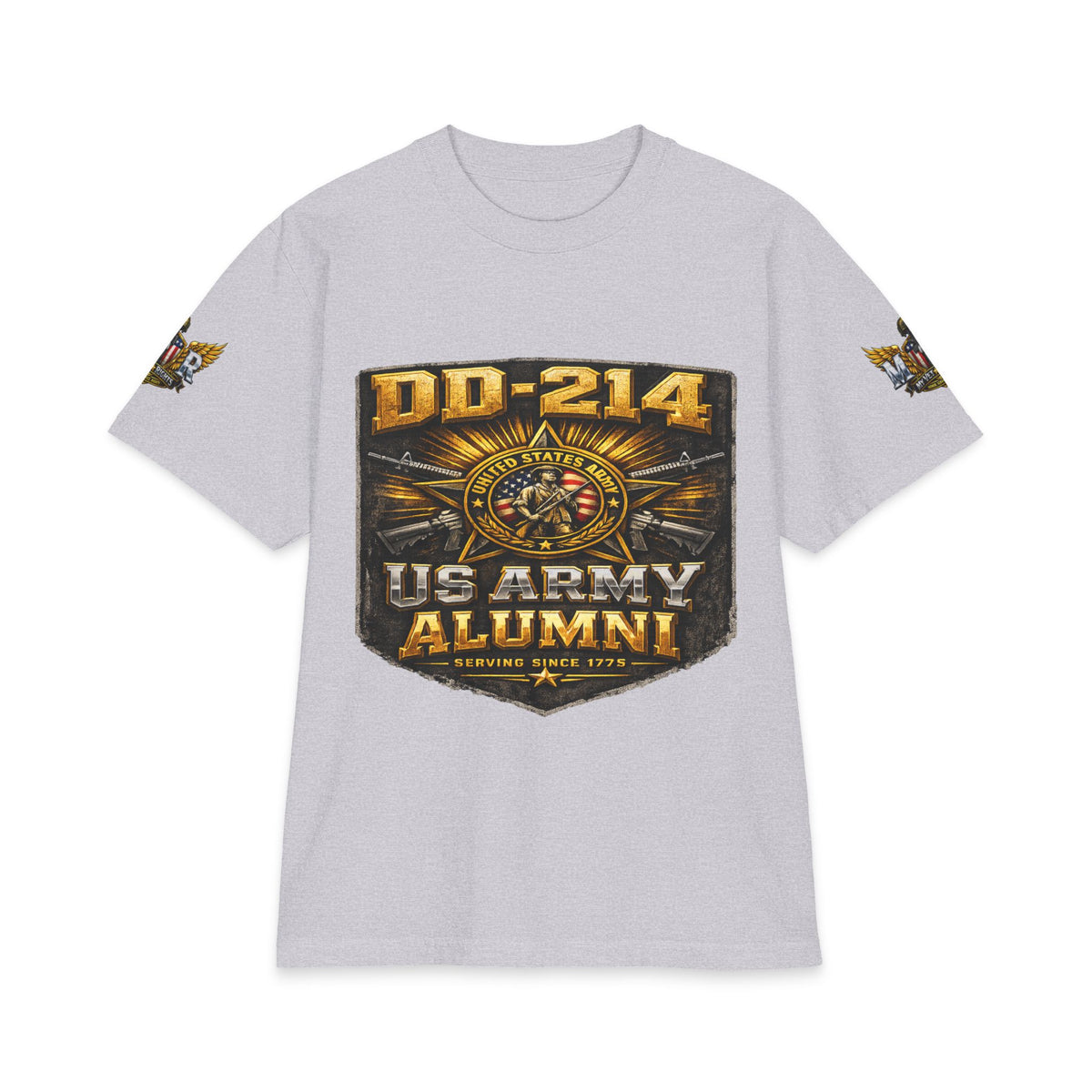 MVR US Army DD214 Alumni Unisex Max Heavyweight Short Sleeve