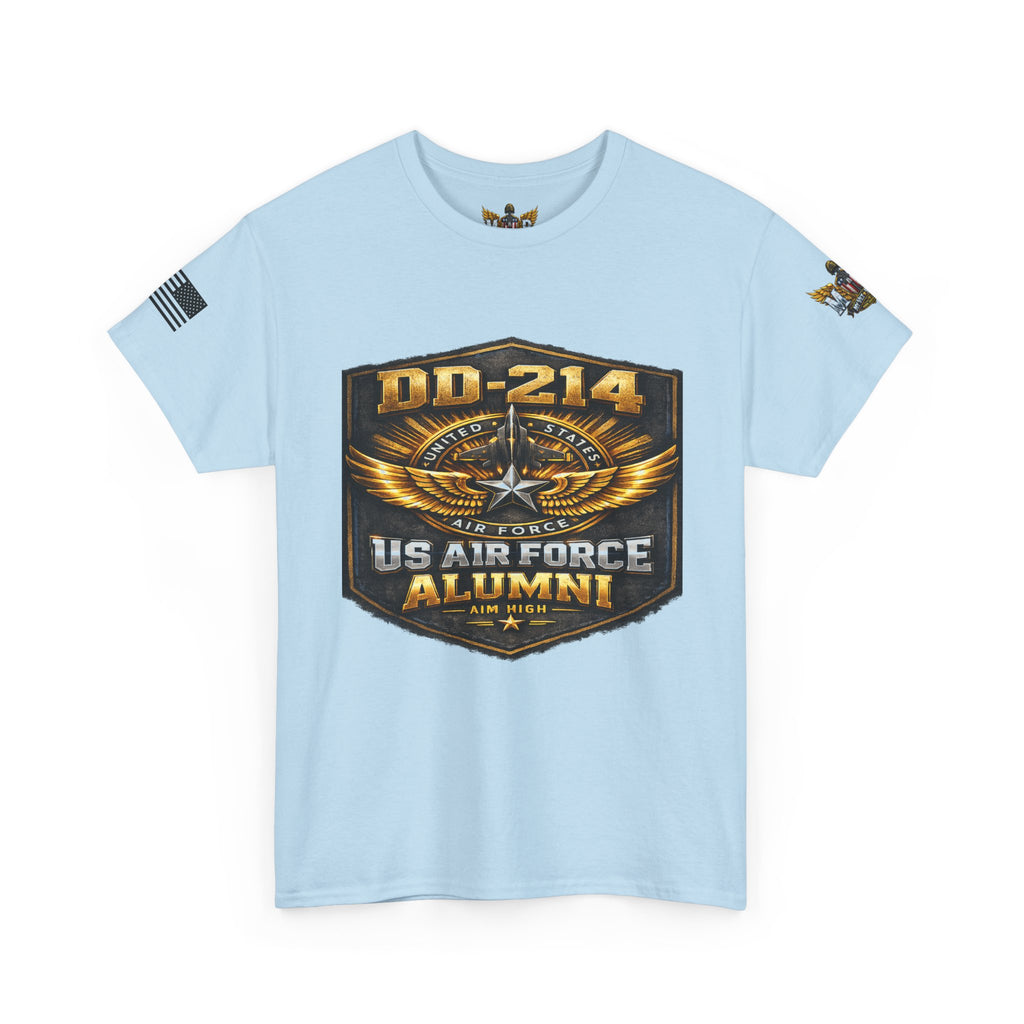 MVR US Air Force DD214 Alumni T-Shirt — Veteran Tribute Tee