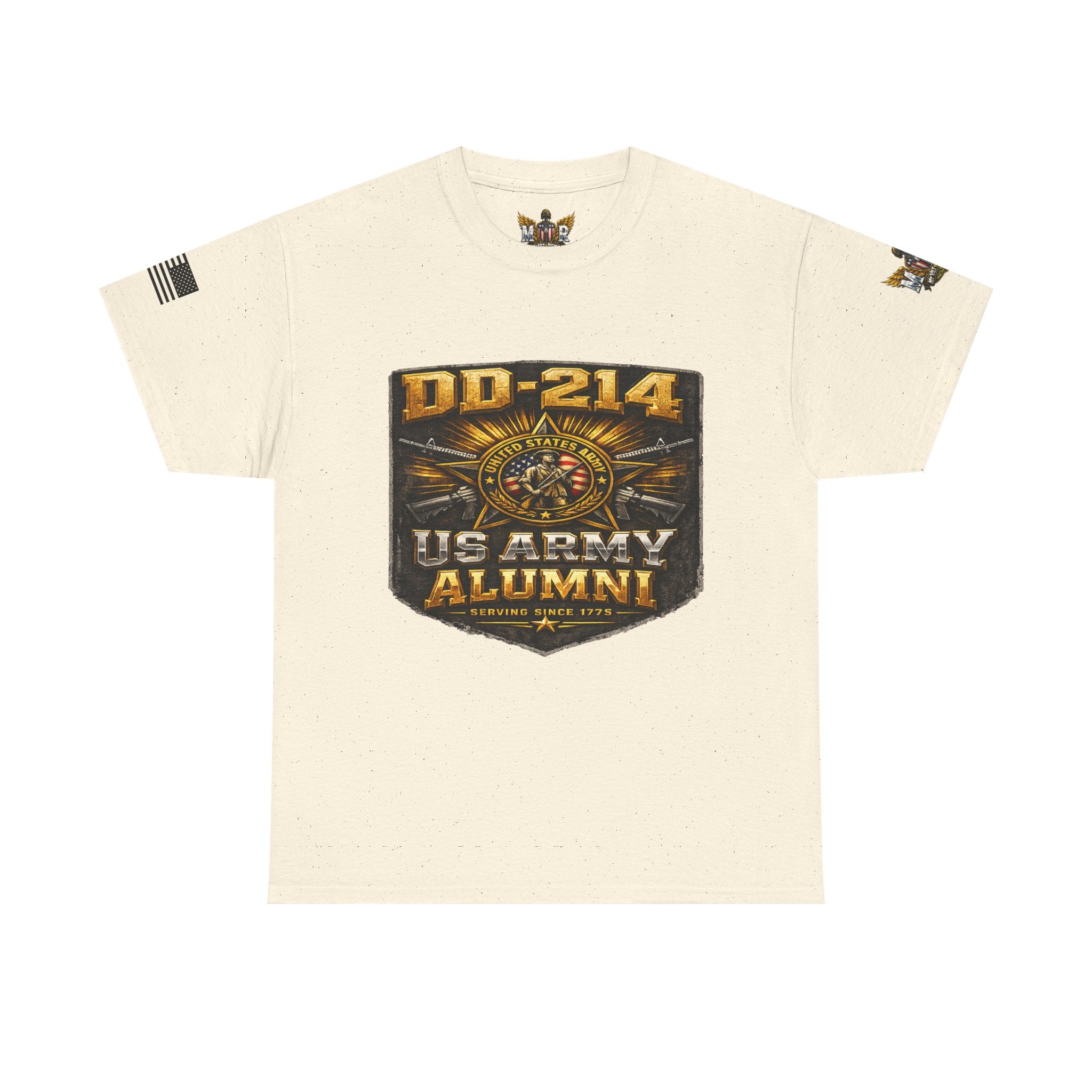 MVR US Army DD214 Alumni T-Shirt — Veteran Tribute Tee
