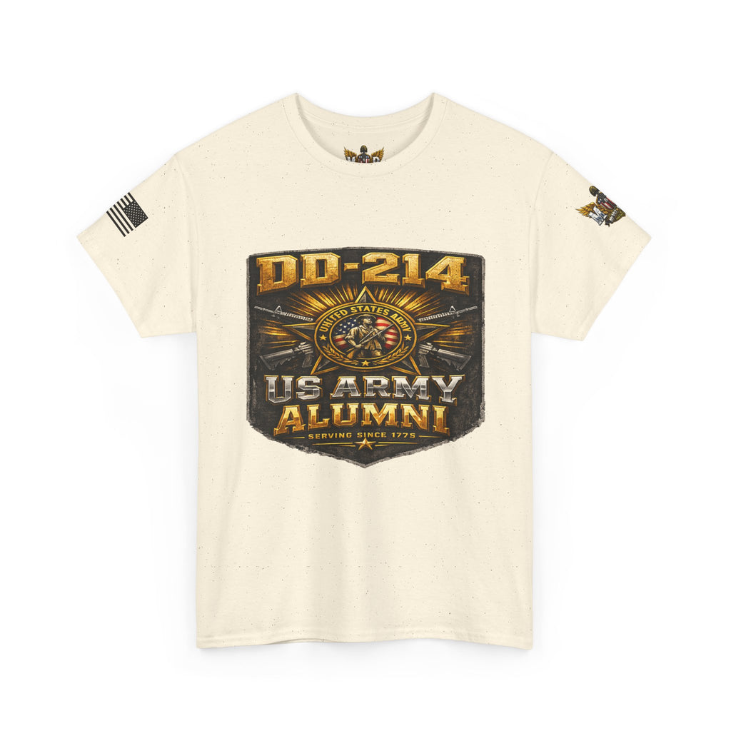 MVR US Army DD214 Alumni T-Shirt — Veteran Tribute Tee