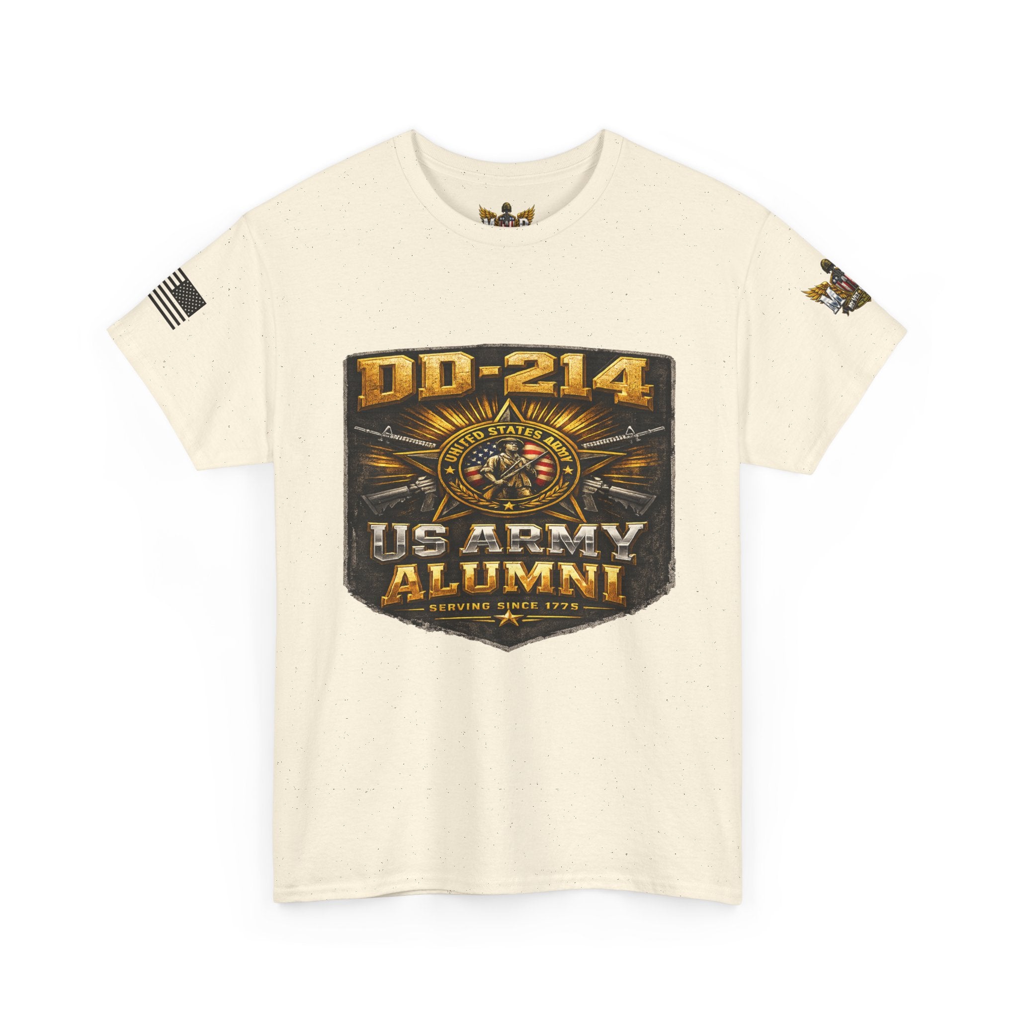 MVR US Army DD214 Alumni T-Shirt — Veteran Tribute Tee