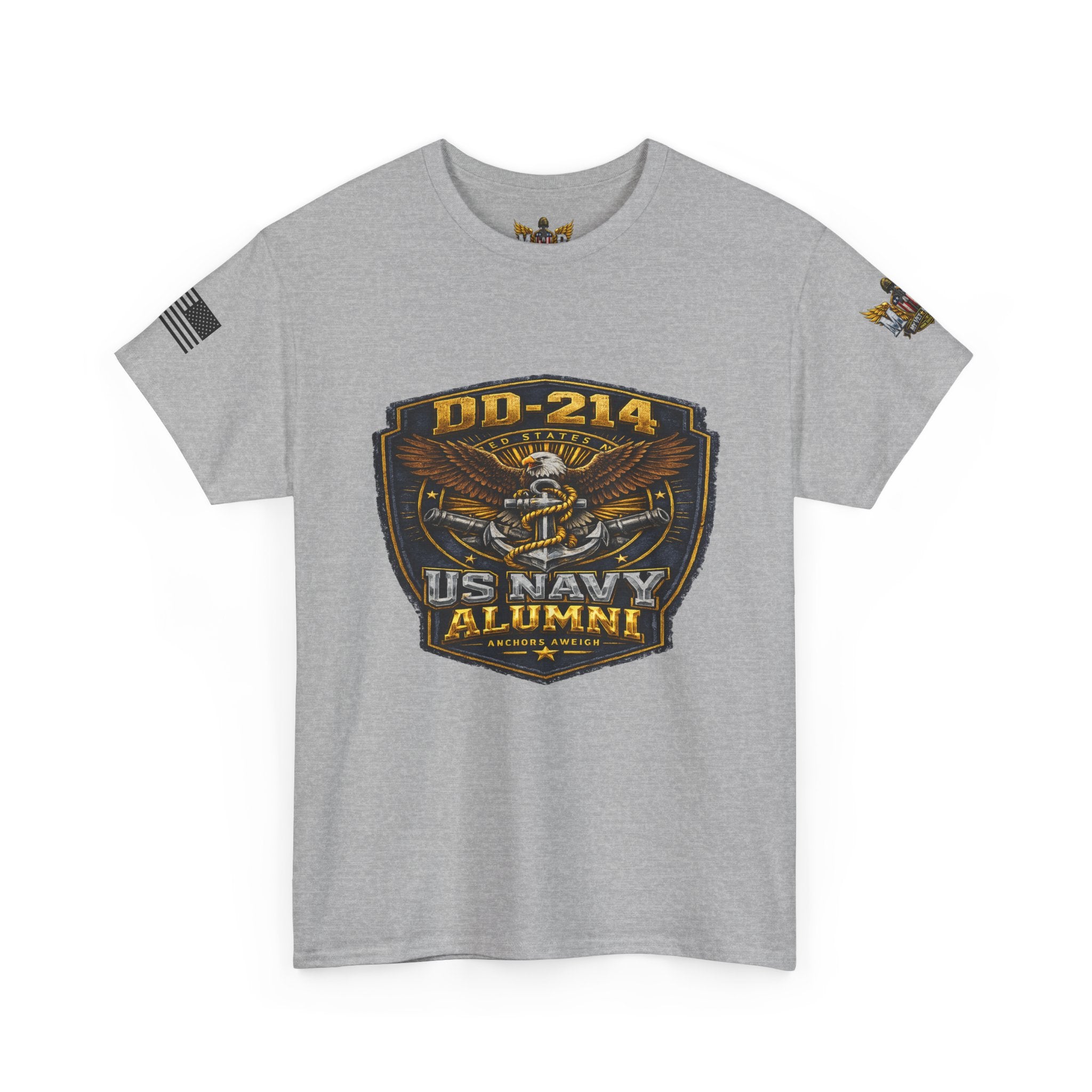 MVR US Navy DD214 Alumni T-Shirt — Veteran Tribute Tee