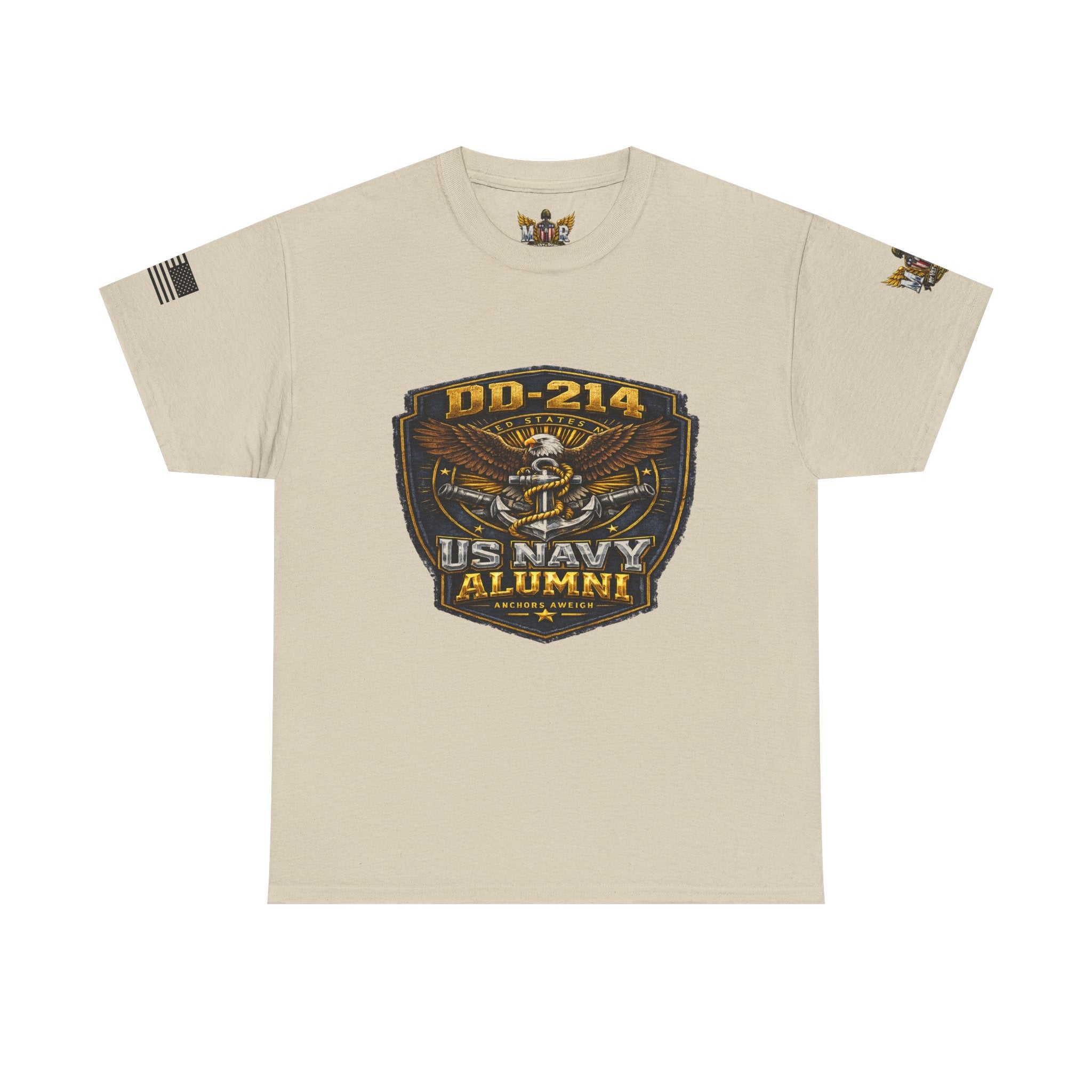 MVR US Navy DD214 Alumni T-Shirt — Veteran Tribute Tee