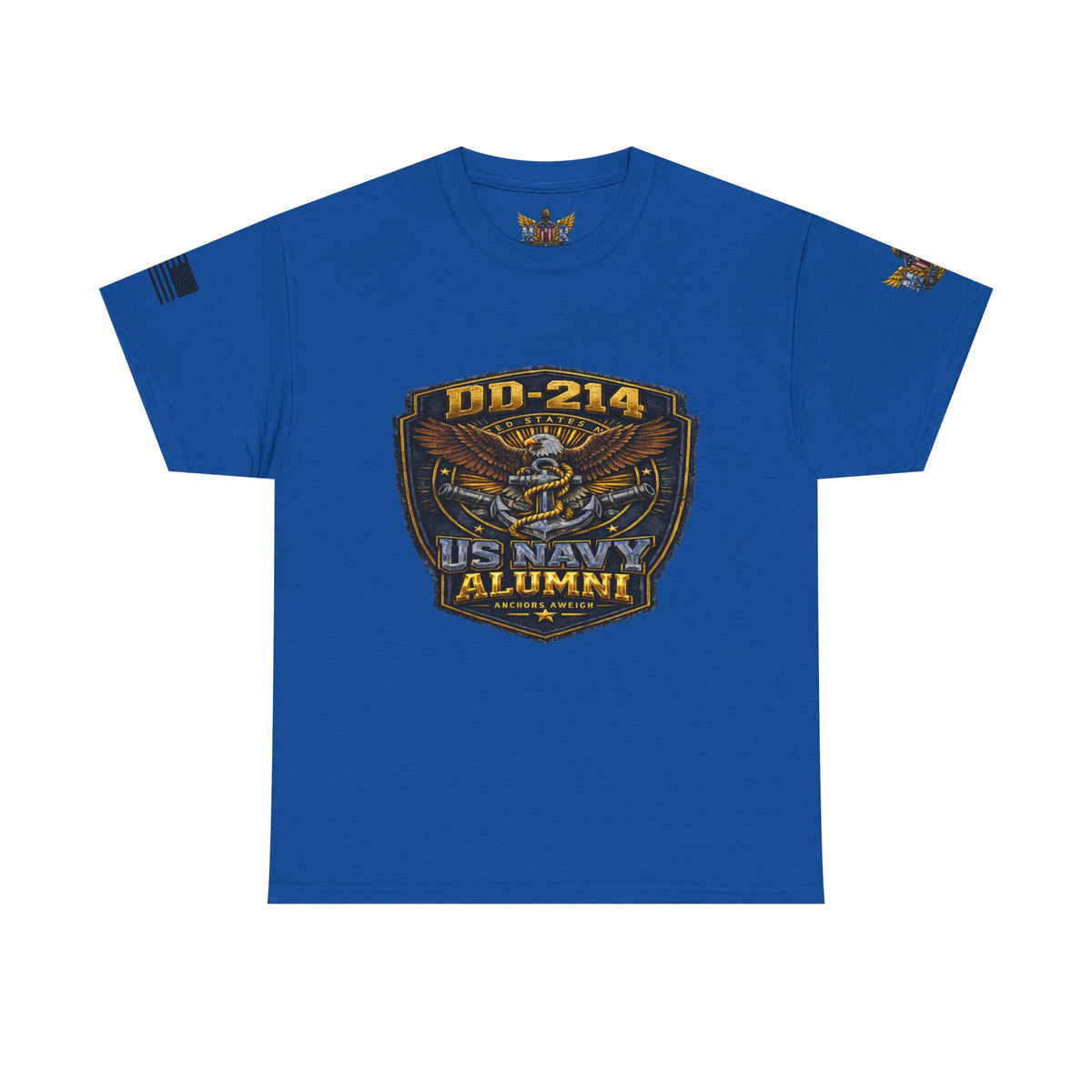 MVR US Navy DD214 Alumni T-Shirt — Veteran Tribute Tee