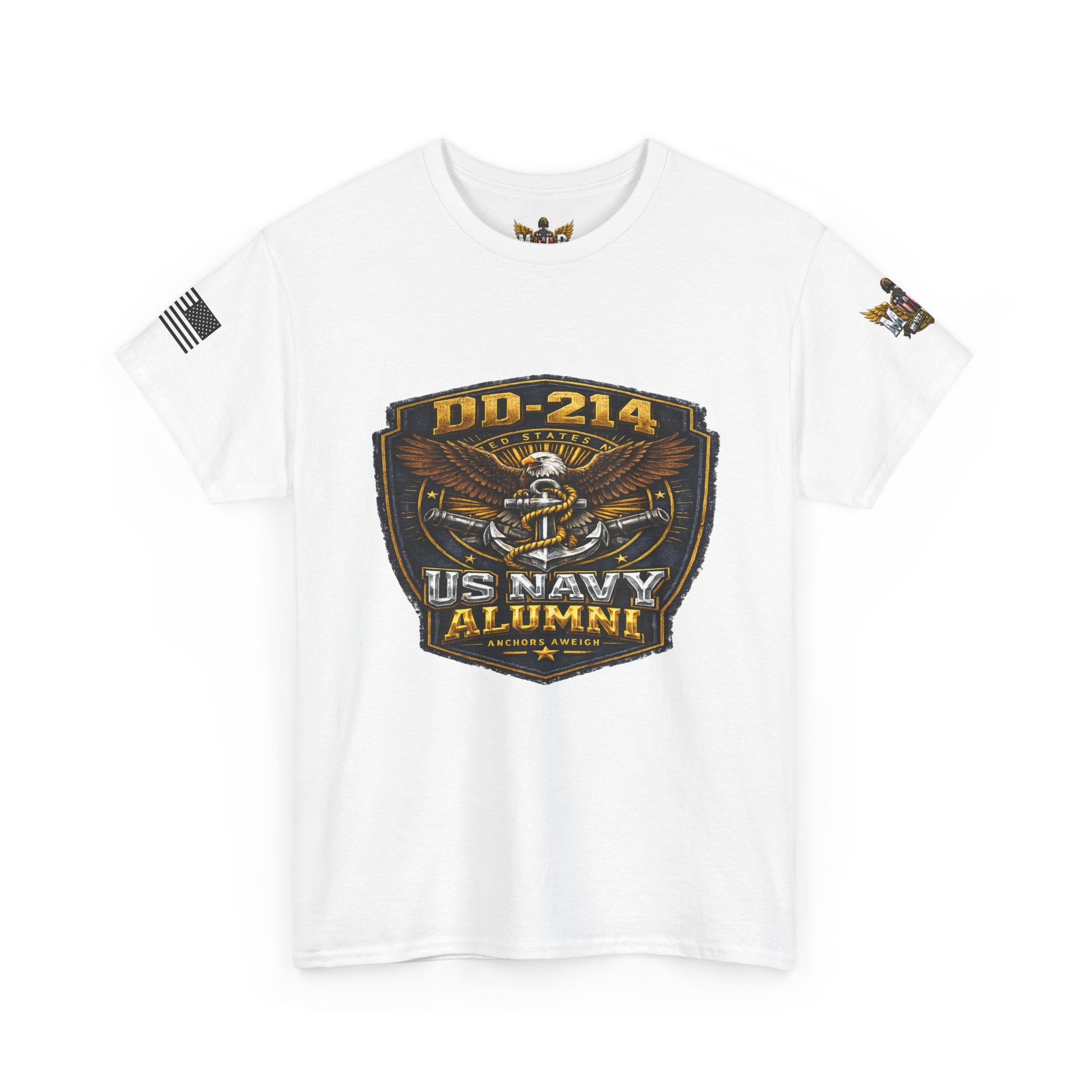 MVR US Navy DD214 Alumni T-Shirt — Veteran Tribute Tee
