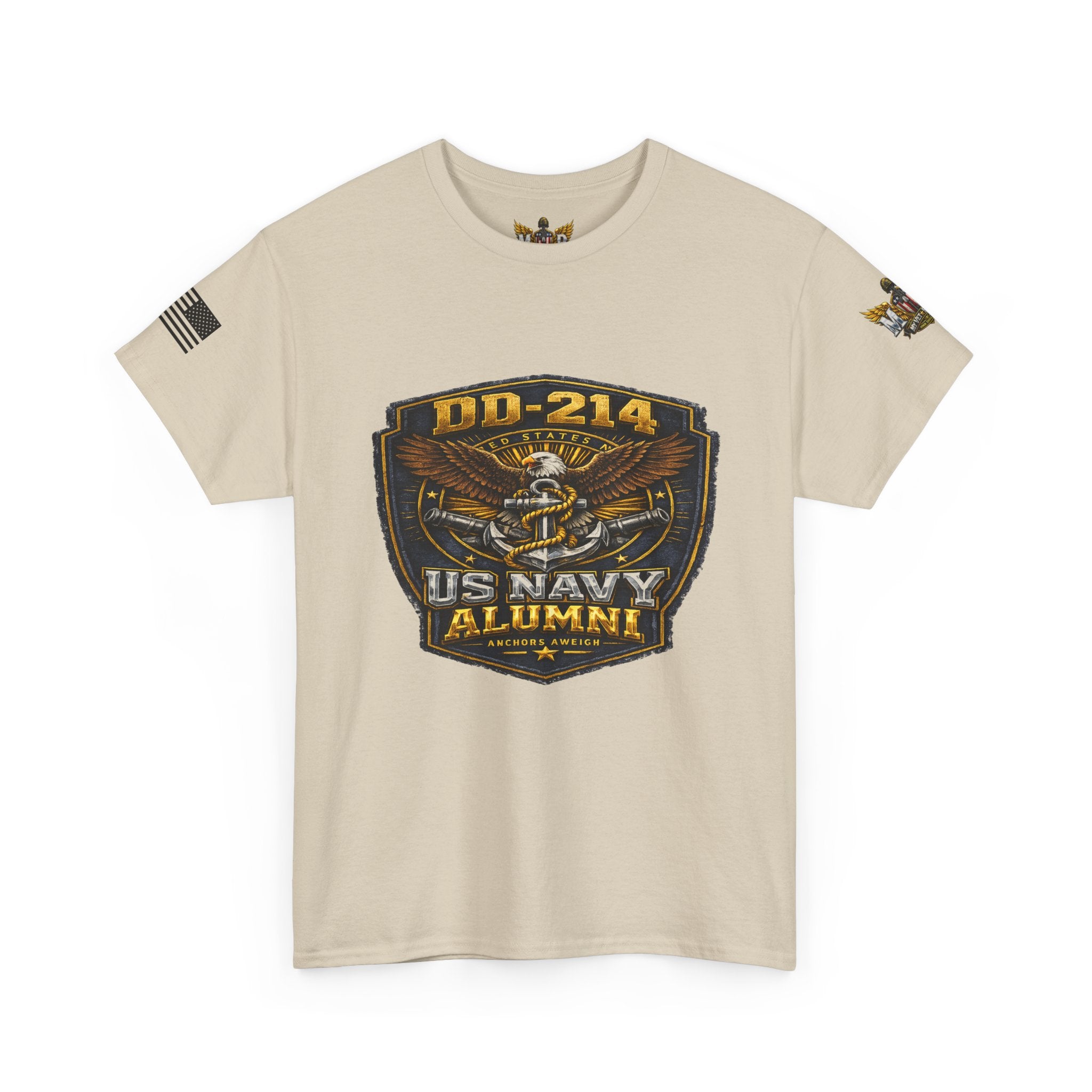 MVR US Navy DD214 Alumni T-Shirt — Veteran Tribute Tee