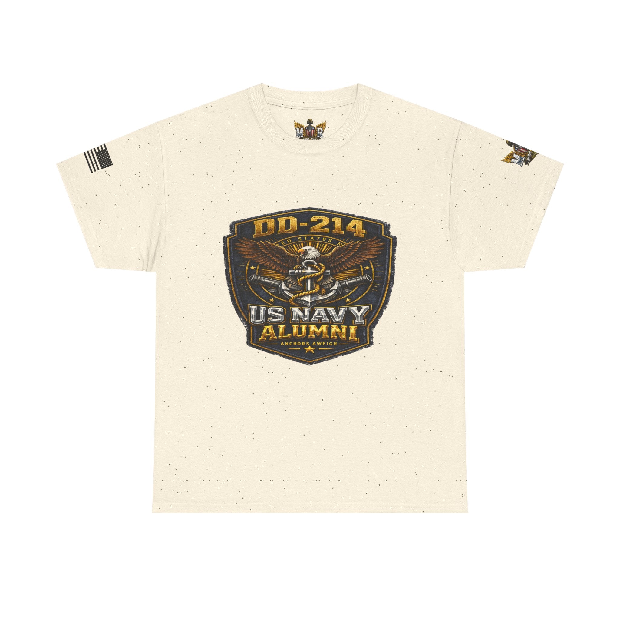 MVR US Navy DD214 Alumni T-Shirt — Veteran Tribute Tee