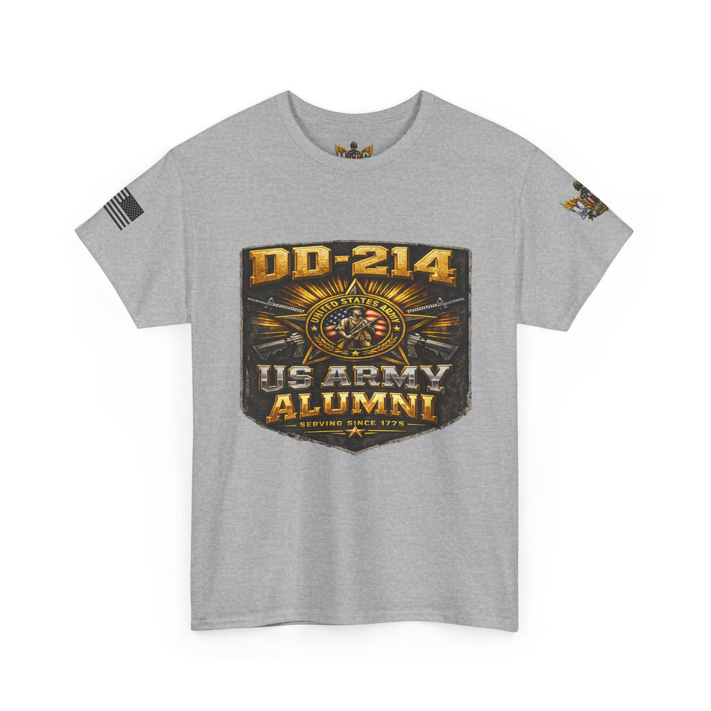 MVR US Army DD214 Alumni T-Shirt — Veteran Tribute Tee