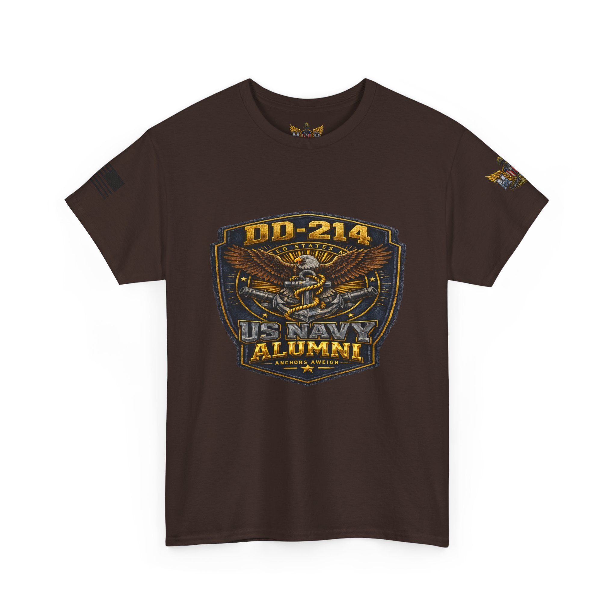 MVR US Navy DD214 Alumni T-Shirt — Veteran Tribute Tee