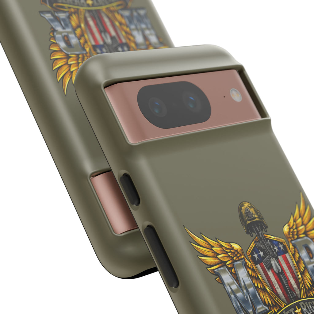 MyVetRights Phone Case — Patriotic 'MVR' American Shield Design
