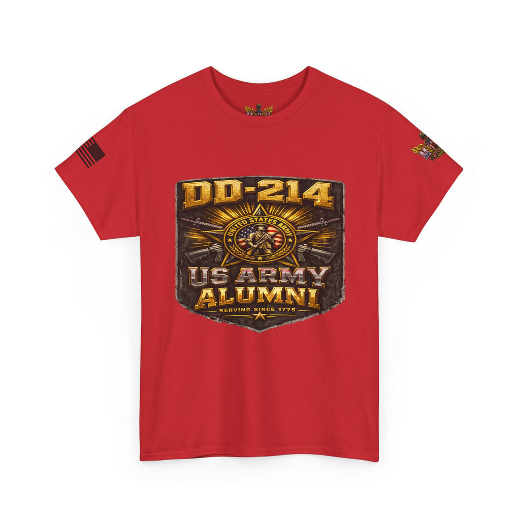 MVR US Army DD214 Alumni T-Shirt — Veteran Tribute Tee