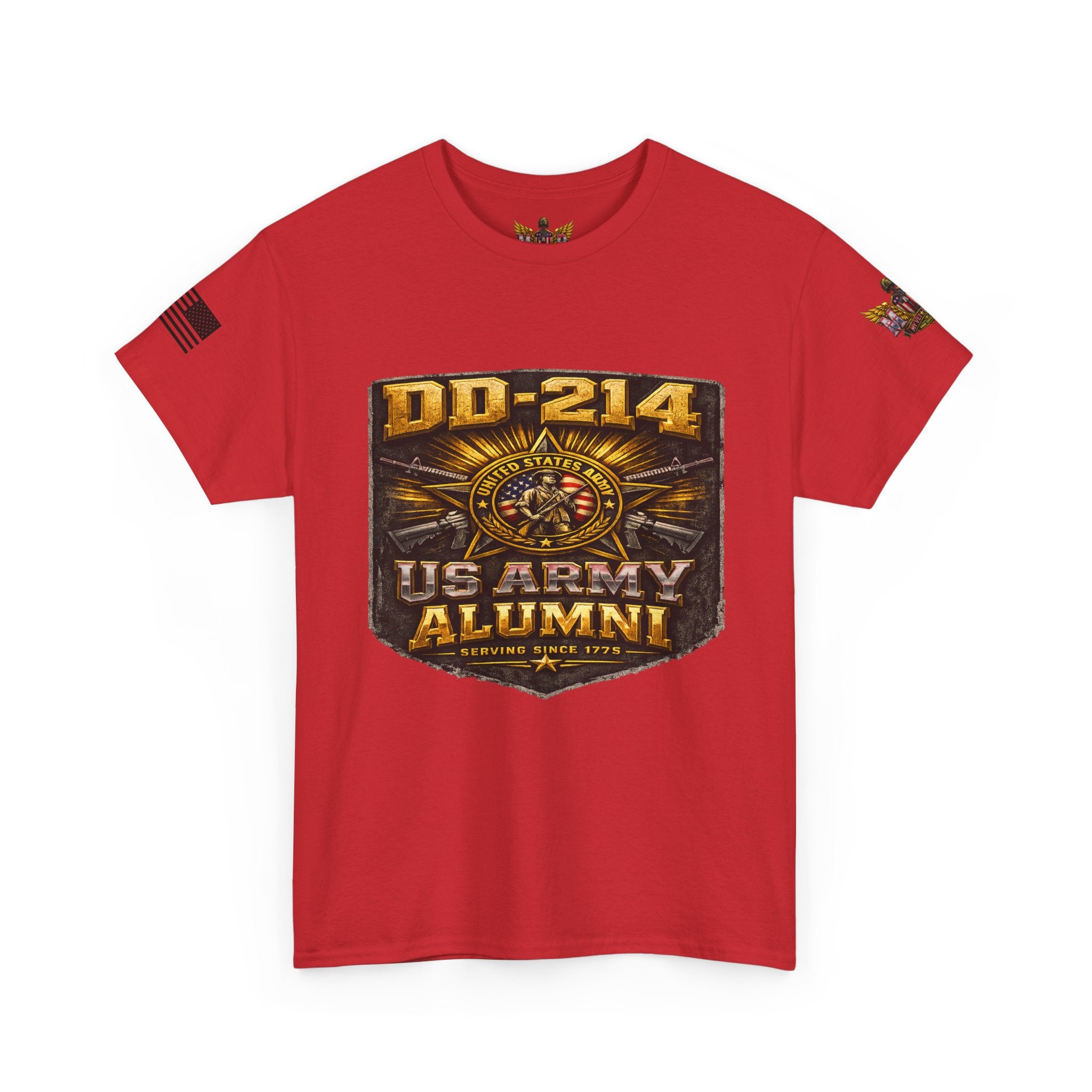 MVR US Army DD214 Alumni T-Shirt — Veteran Tribute Tee