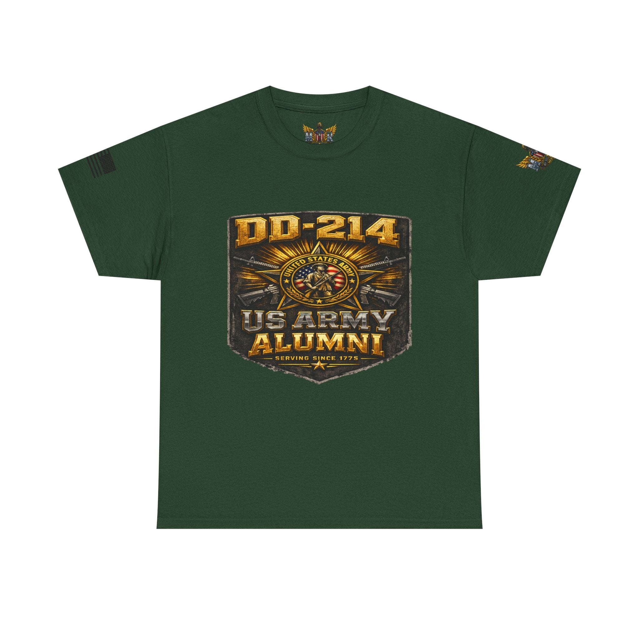 MVR US Army DD214 Alumni T-Shirt — Veteran Tribute Tee