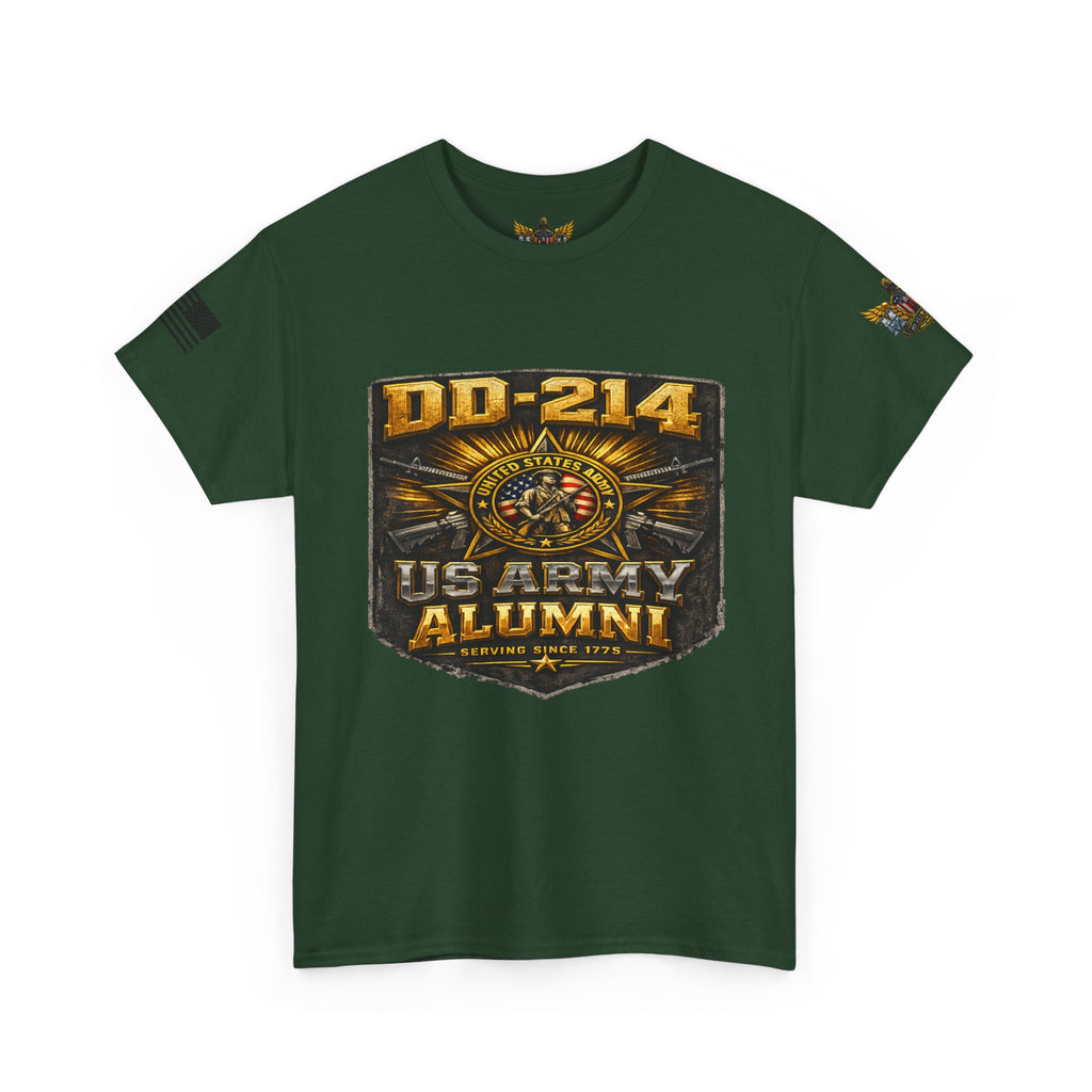 MVR US Army DD214 Alumni T-Shirt — Veteran Tribute Tee