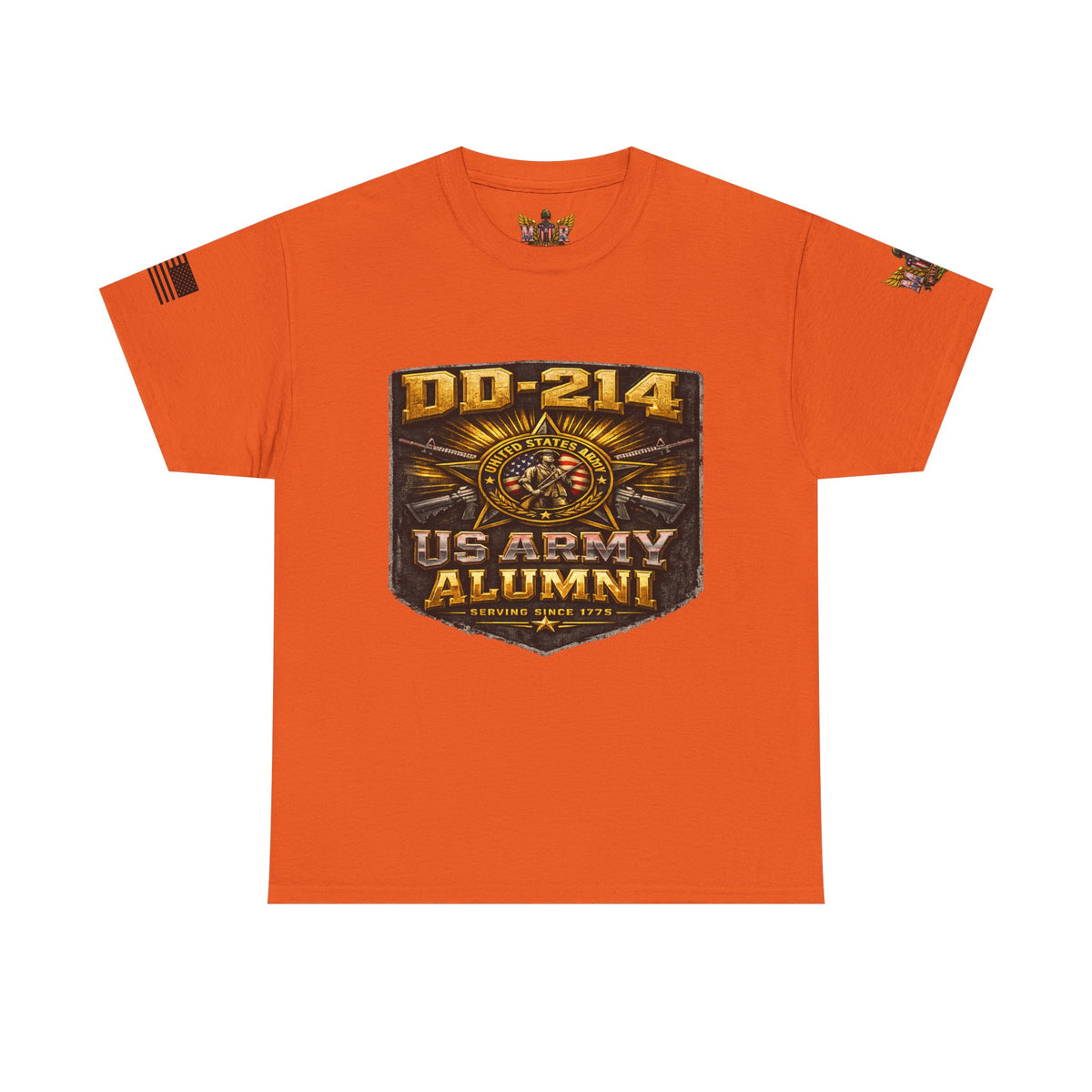MVR US Army DD214 Alumni T-Shirt — Veteran Tribute Tee