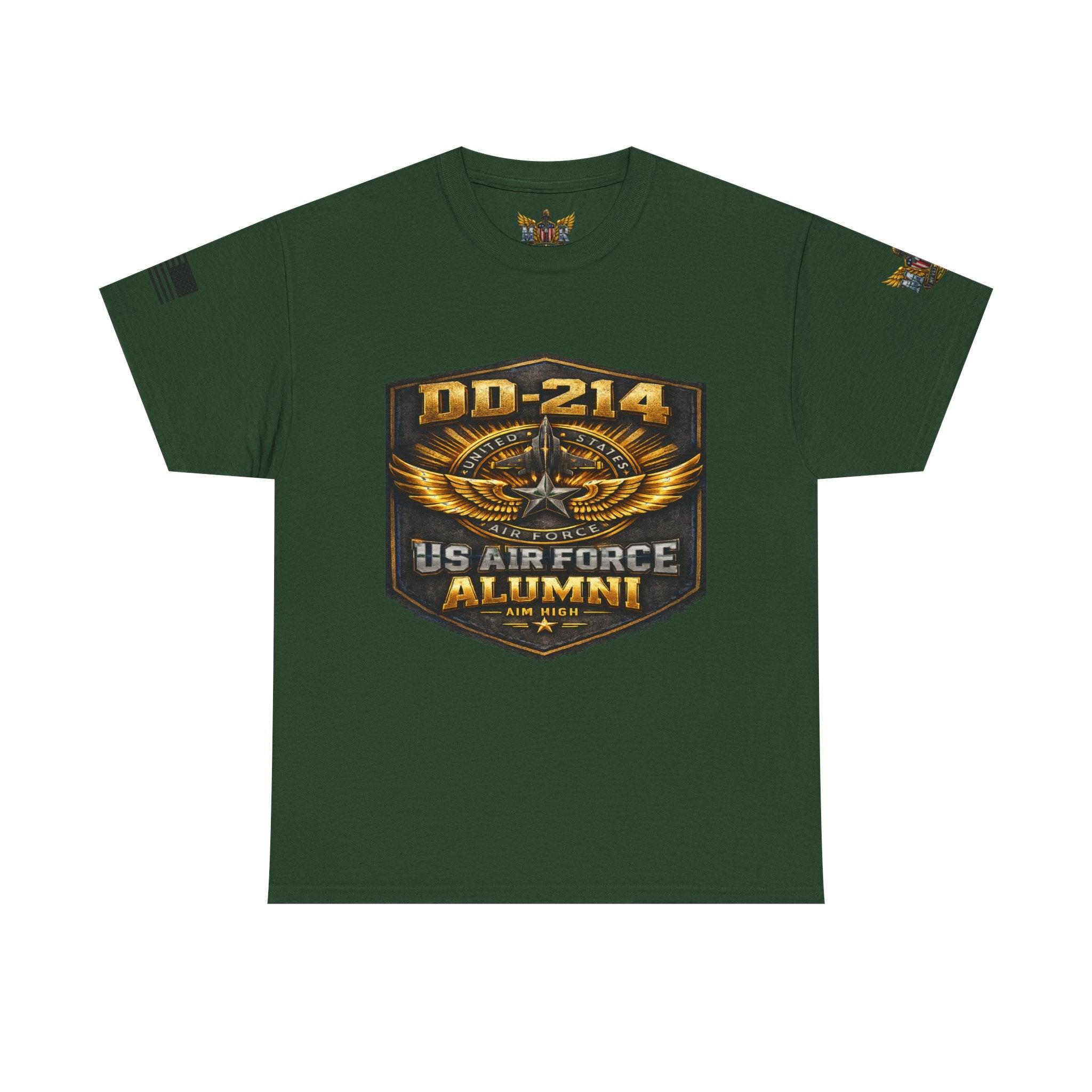 MVR US Air Force DD214 Alumni T-Shirt — Veteran Tribute Tee