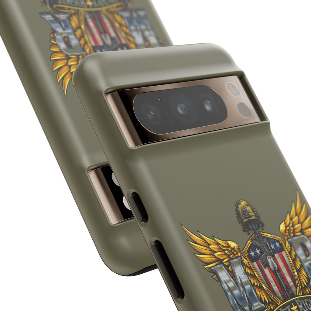 MyVetRights Phone Case — Patriotic 'MVR' American Shield Design