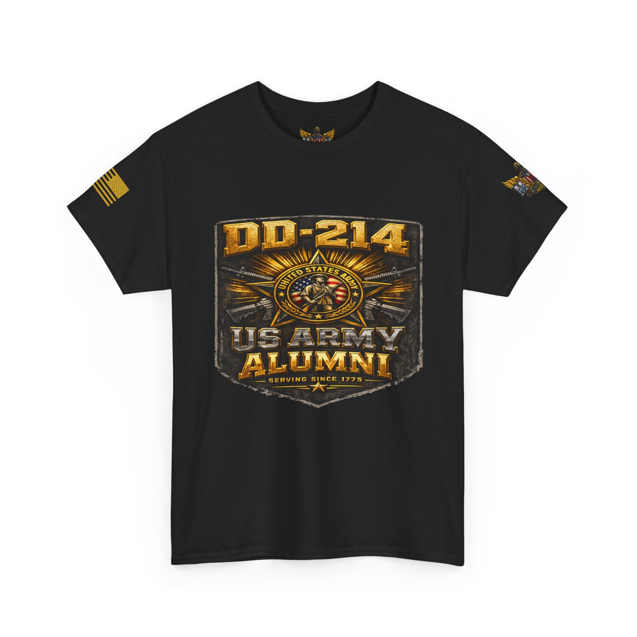 MVR US Army DD214 Alumni T-Shirt — Veteran Tribute Tee