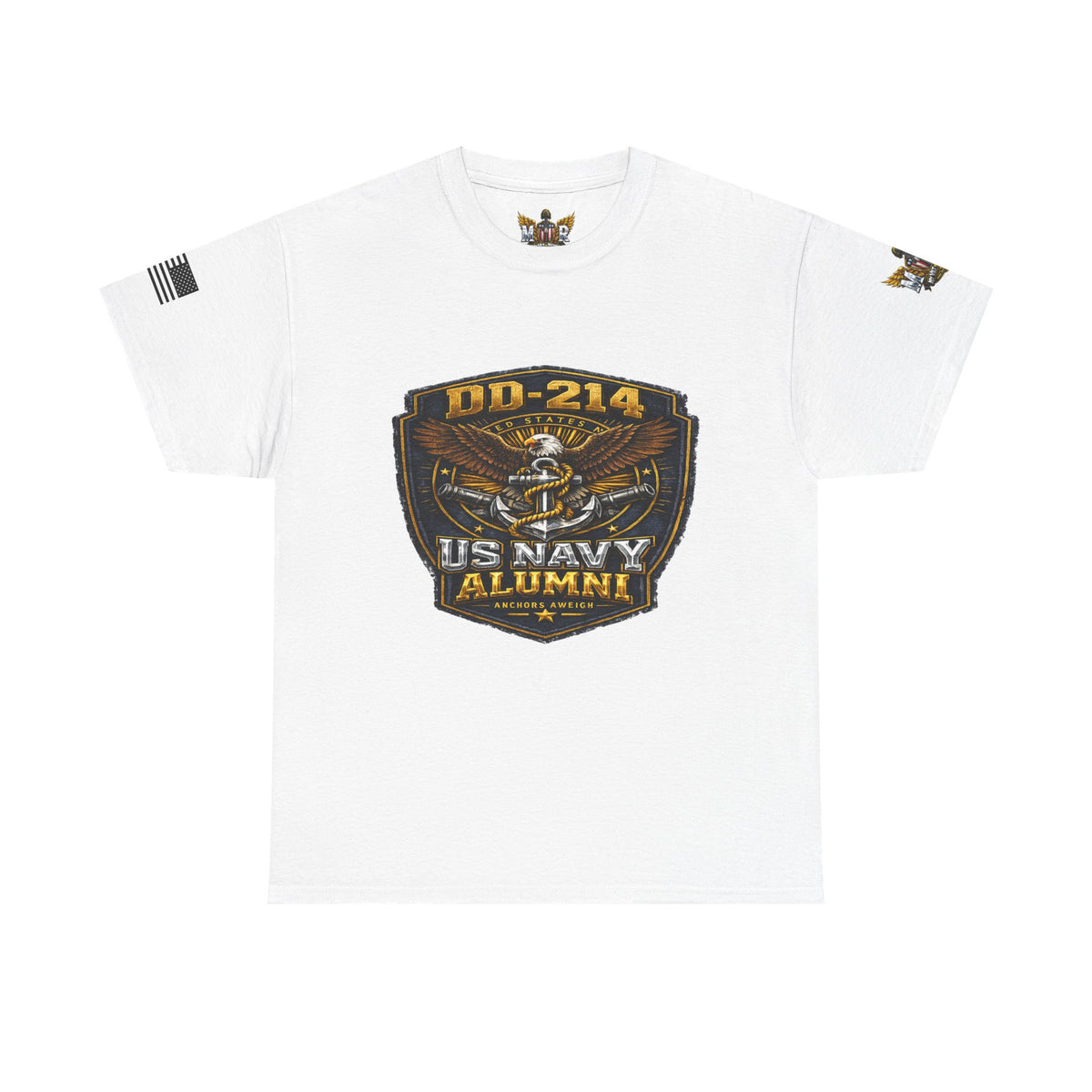 MVR US Navy DD214 Alumni T-Shirt — Veteran Tribute Tee