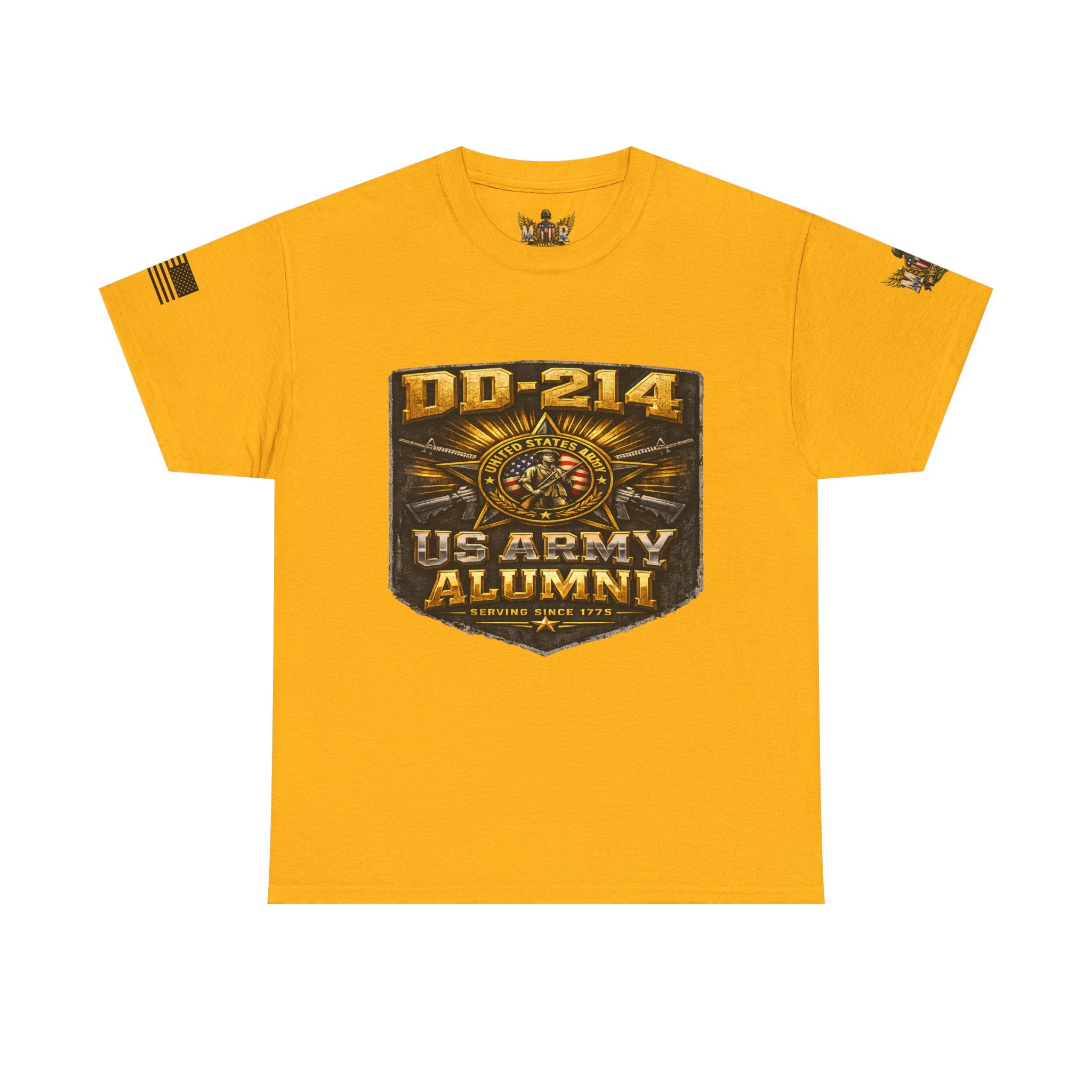 MVR US Army DD214 Alumni T-Shirt — Veteran Tribute Tee