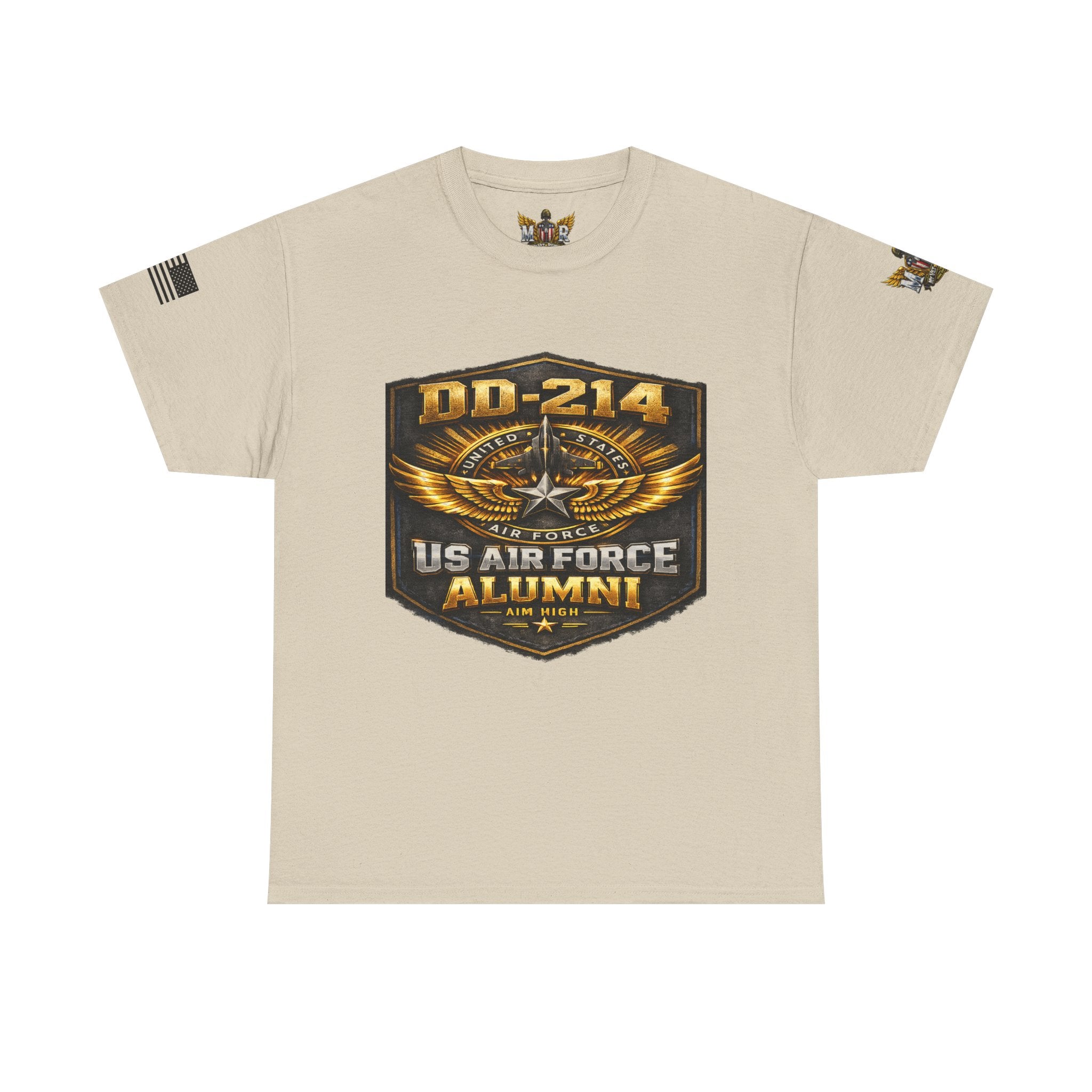 MVR US Air Force DD214 Alumni T-Shirt — Veteran Tribute Tee