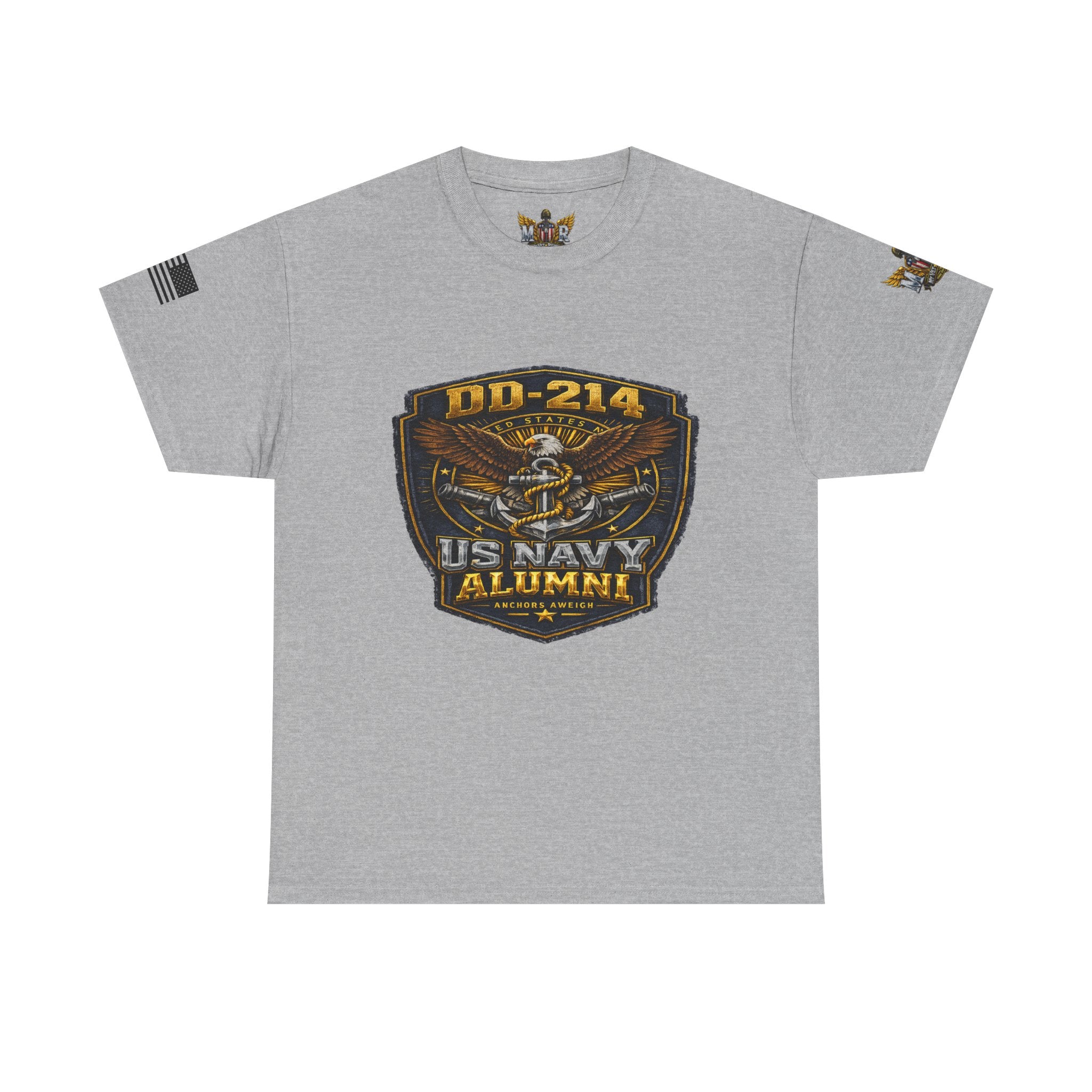 MVR US Navy DD214 Alumni T-Shirt — Veteran Tribute Tee