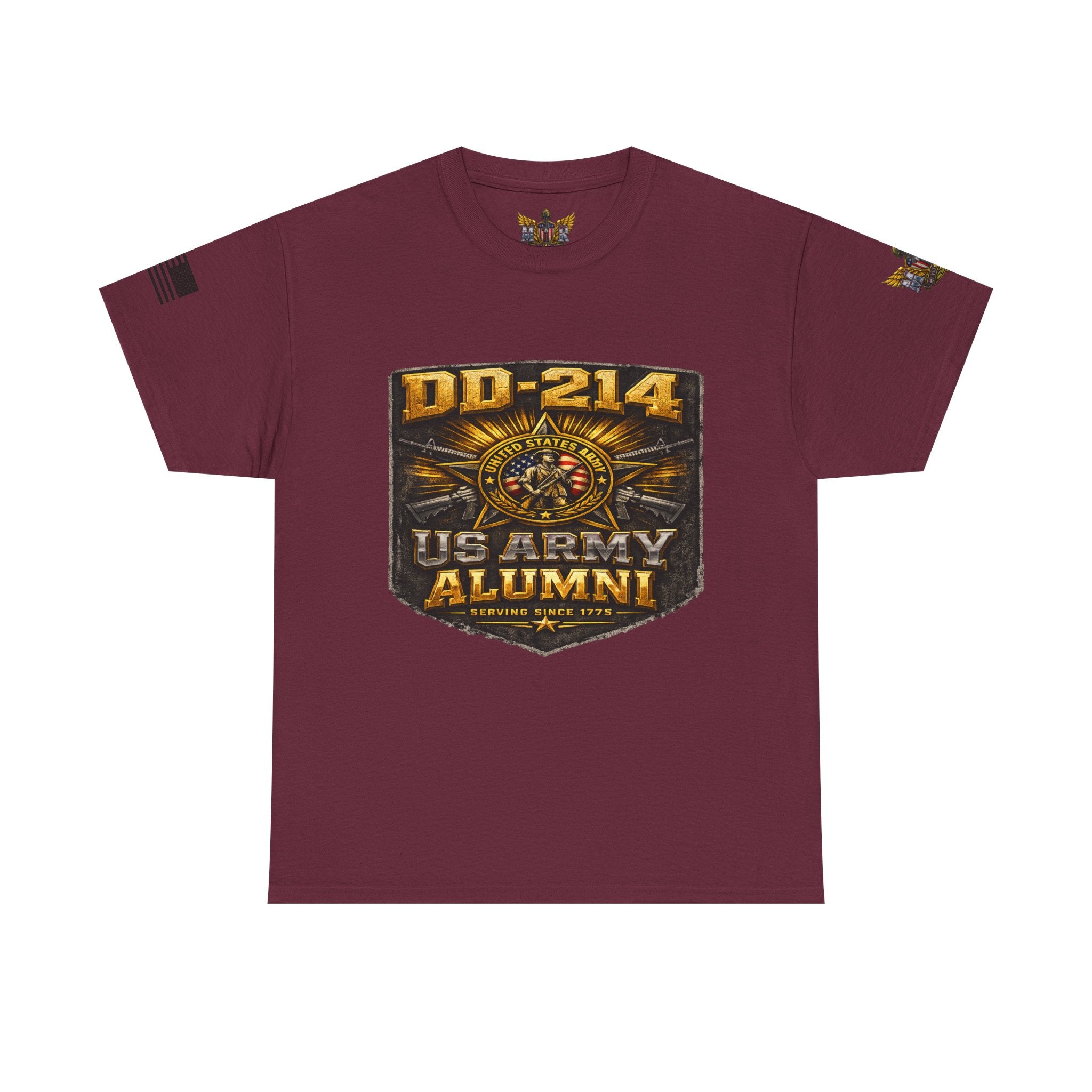 MVR US Army DD214 Alumni T-Shirt — Veteran Tribute Tee