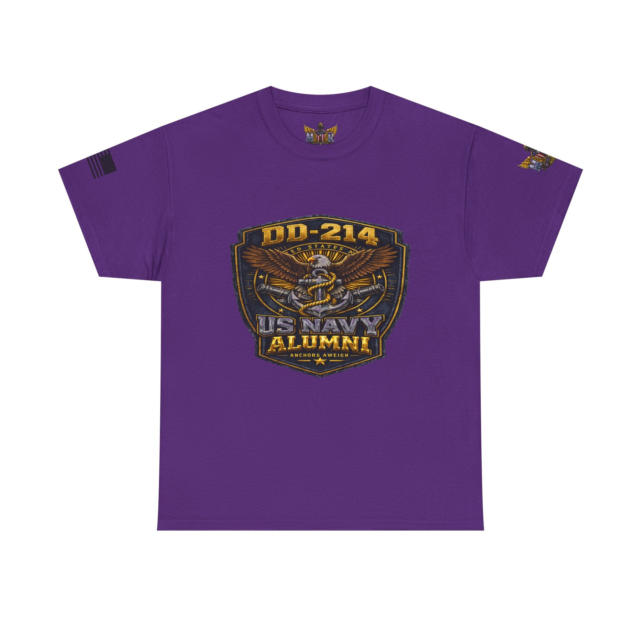 MVR US Navy DD214 Alumni T-Shirt — Veteran Tribute Tee