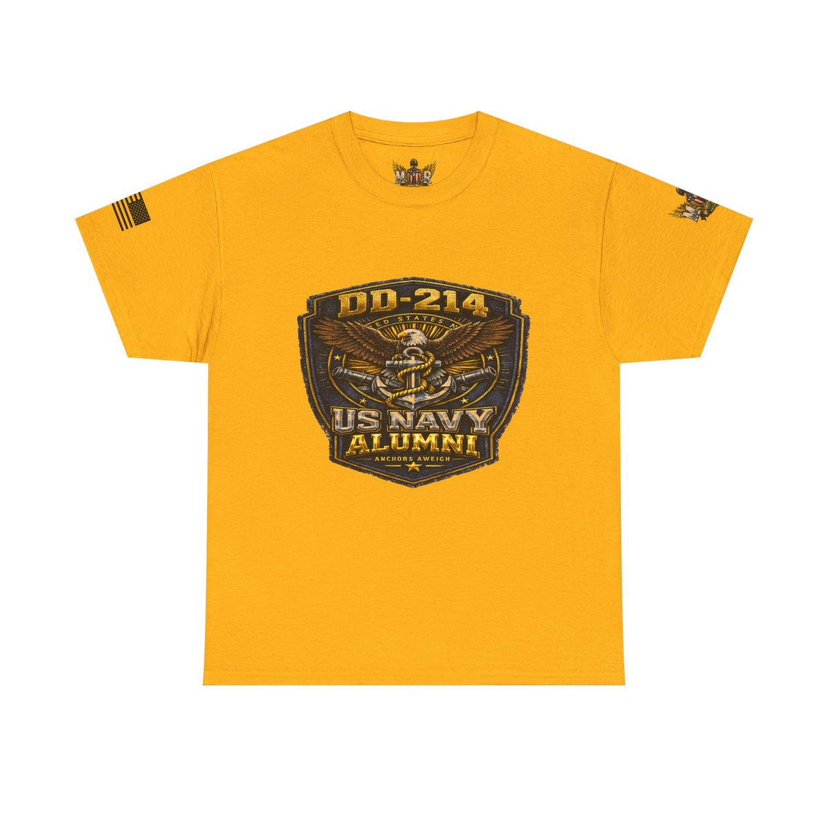 MVR US Navy DD214 Alumni T-Shirt — Veteran Tribute Tee