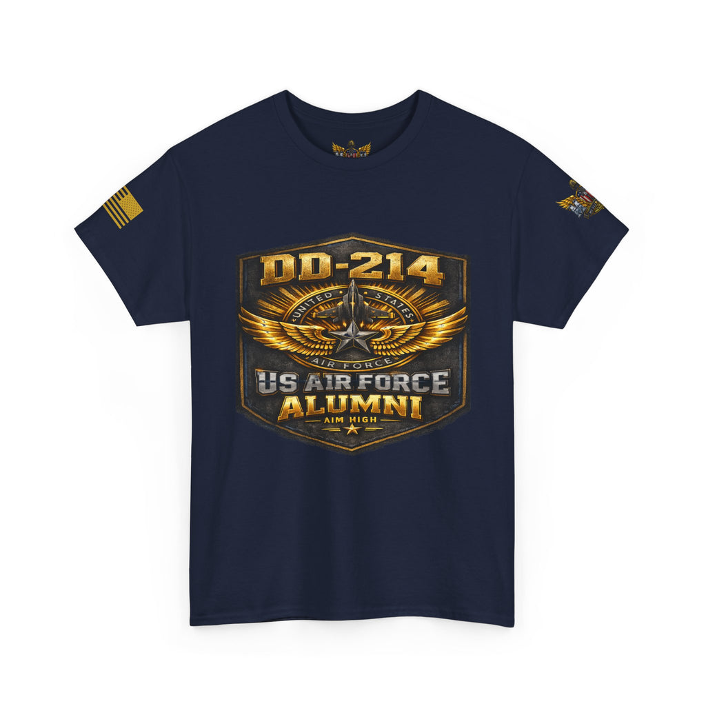 MVR US Air Force DD214 Alumni T-Shirt — Veteran Tribute Tee