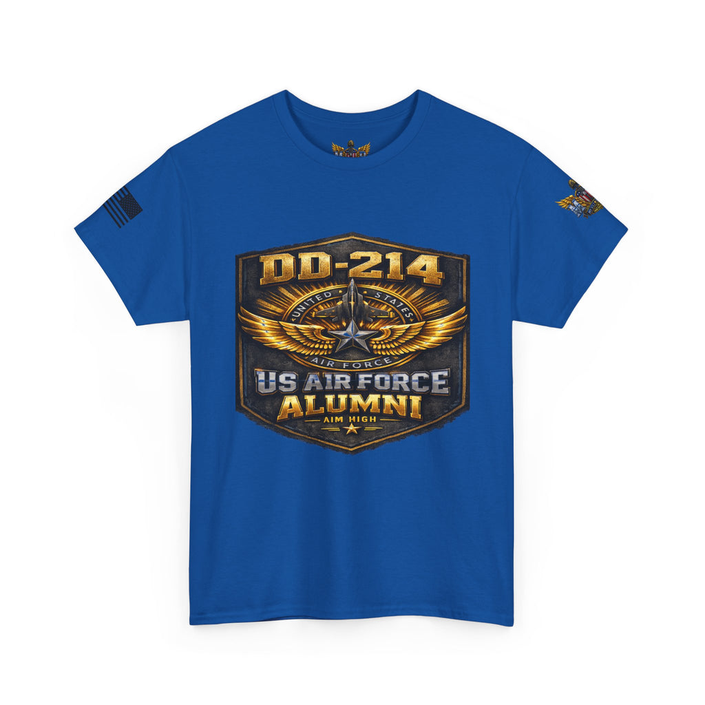 MVR US Air Force DD214 Alumni T-Shirt — Veteran Tribute Tee