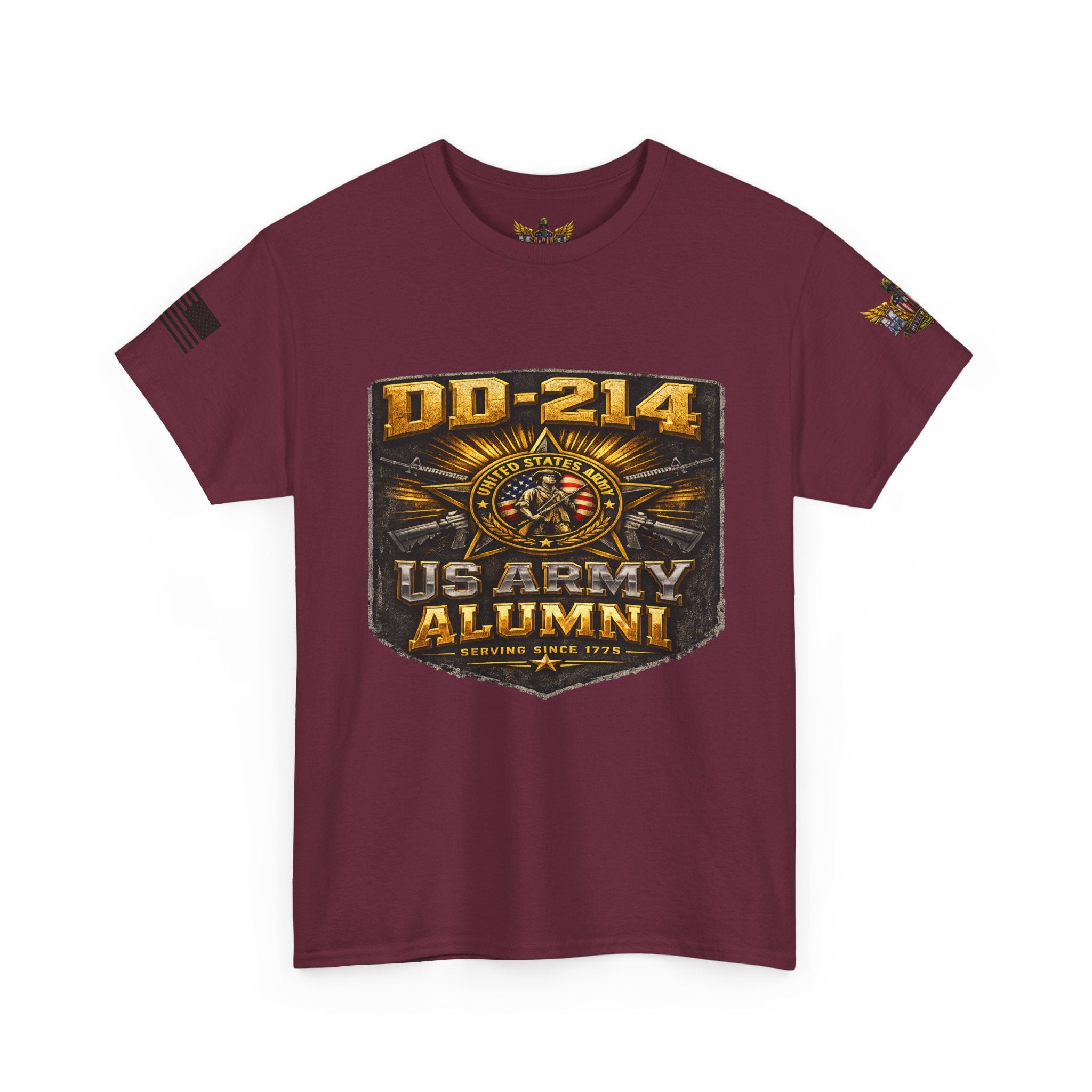 MVR US Army DD214 Alumni T-Shirt — Veteran Tribute Tee