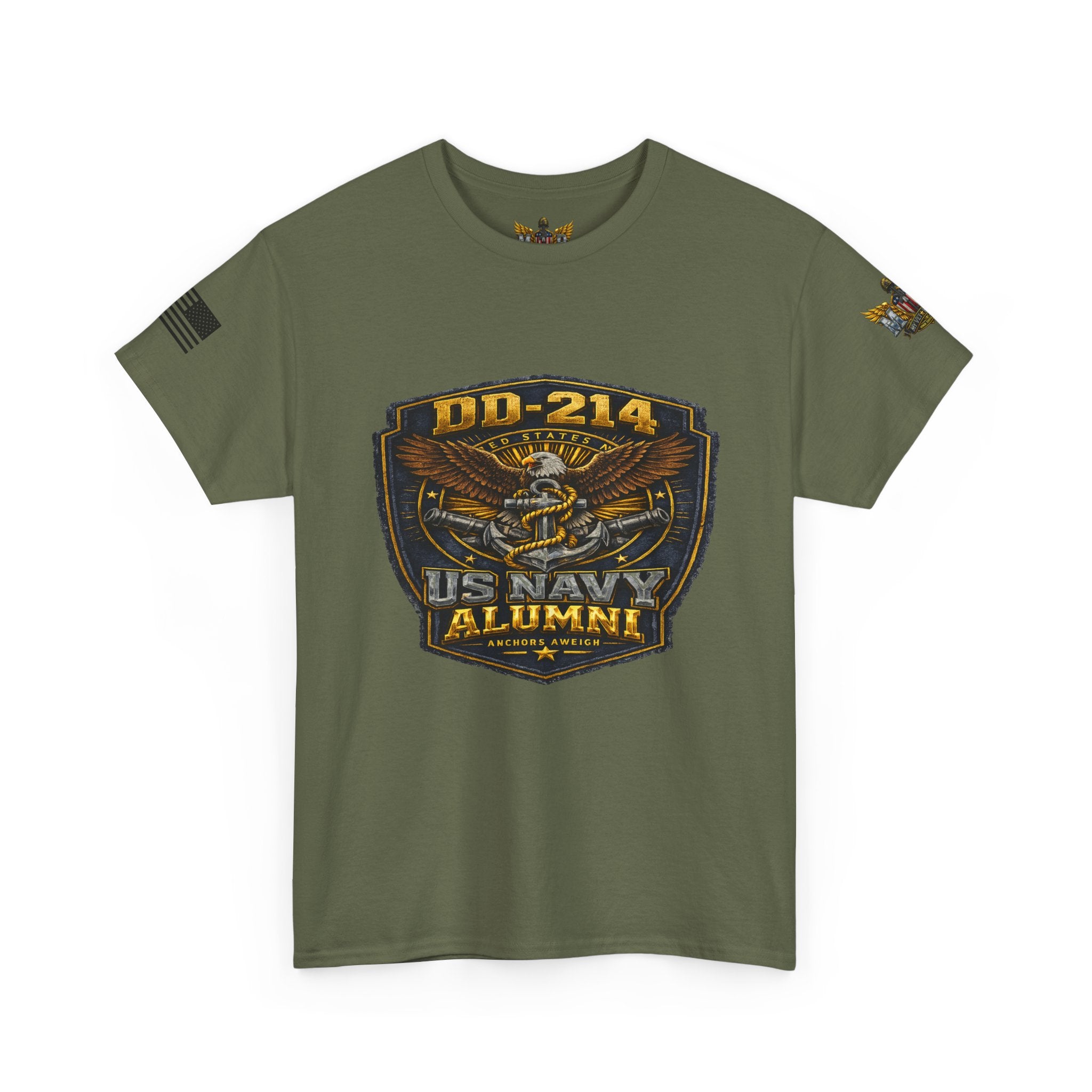MVR US Navy DD214 Alumni T-Shirt — Veteran Tribute Tee