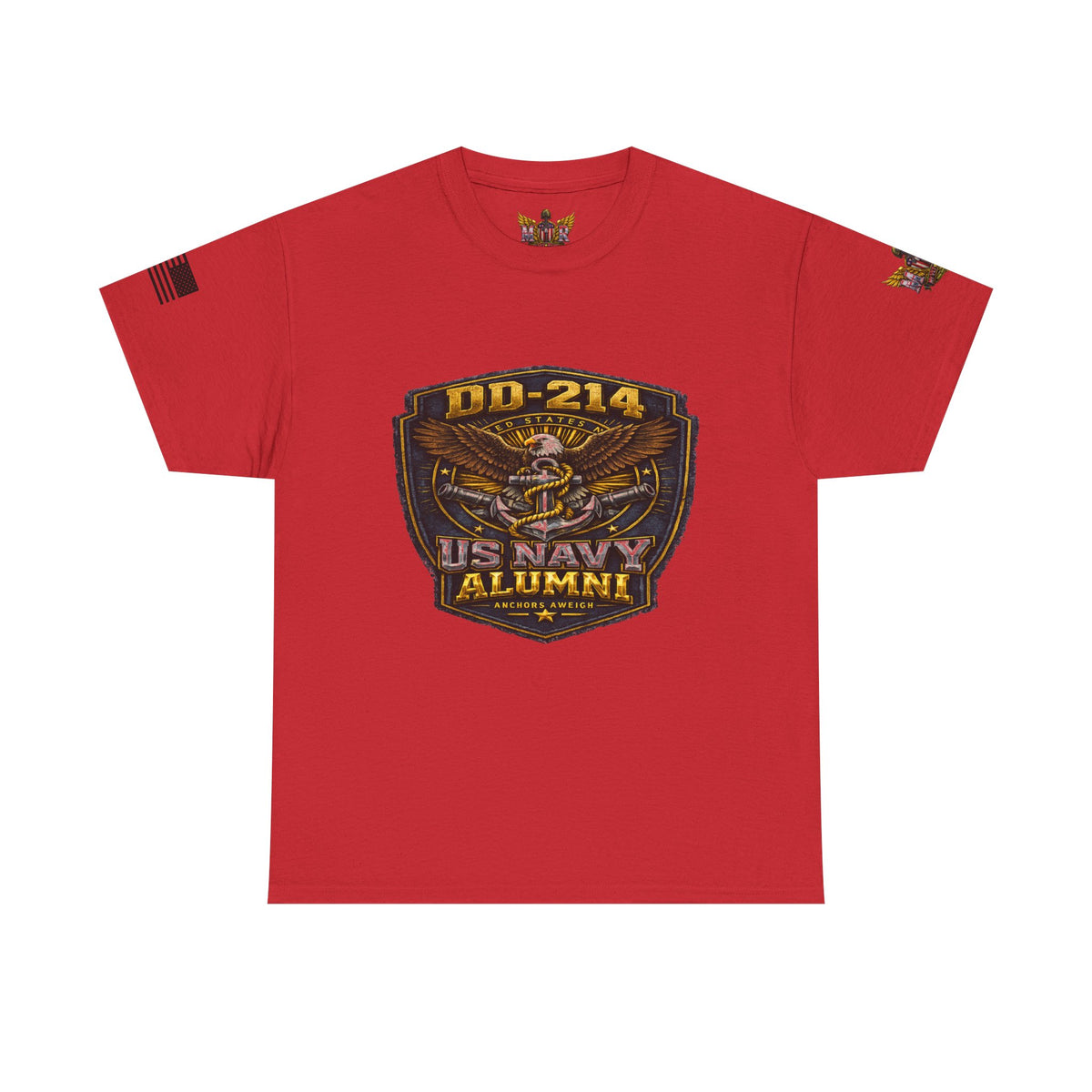 MVR US Navy DD214 Alumni T-Shirt — Veteran Tribute Tee