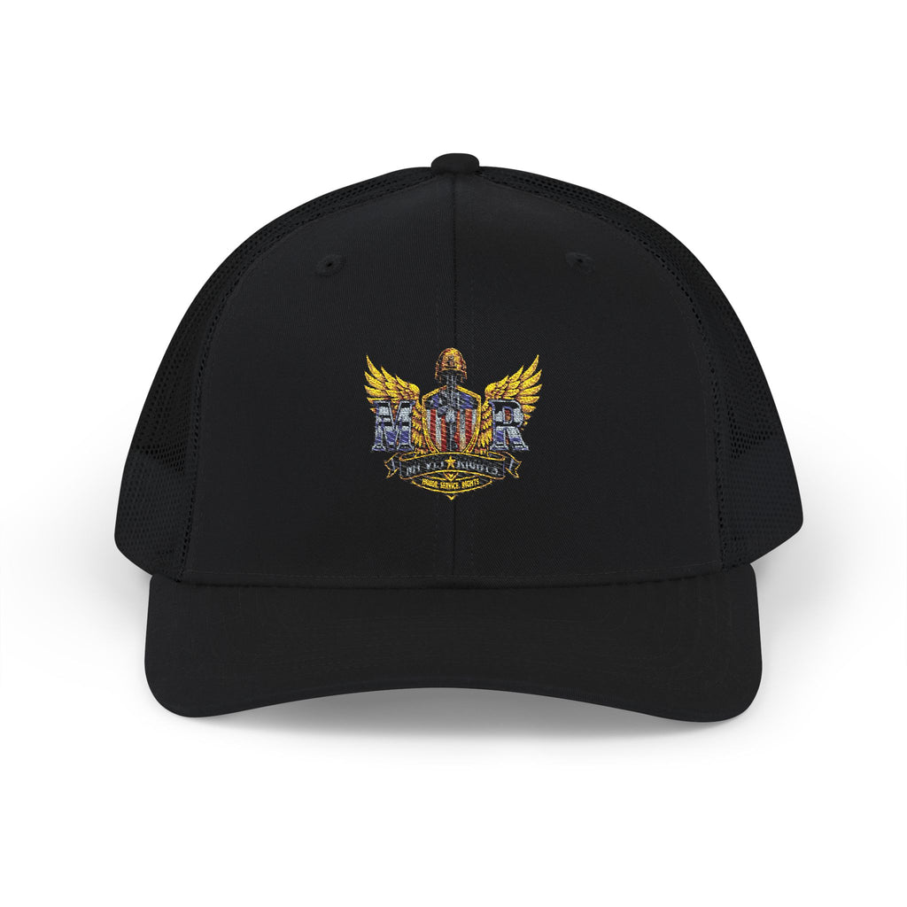 My Vet Rights Snapback Trucker Cap — Embroidered Winged Emblem Hat