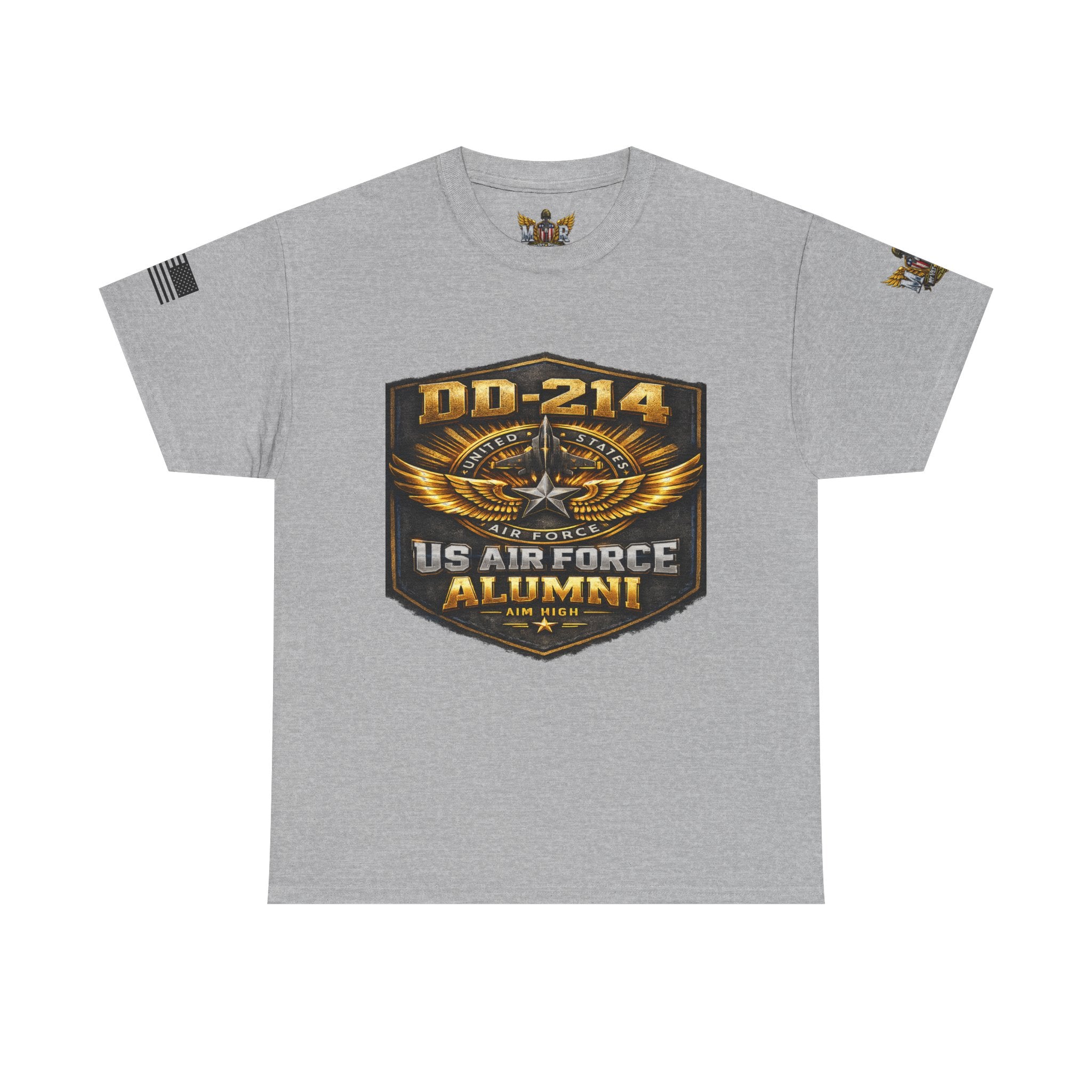 MVR US Air Force DD214 Alumni T-Shirt — Veteran Tribute Tee