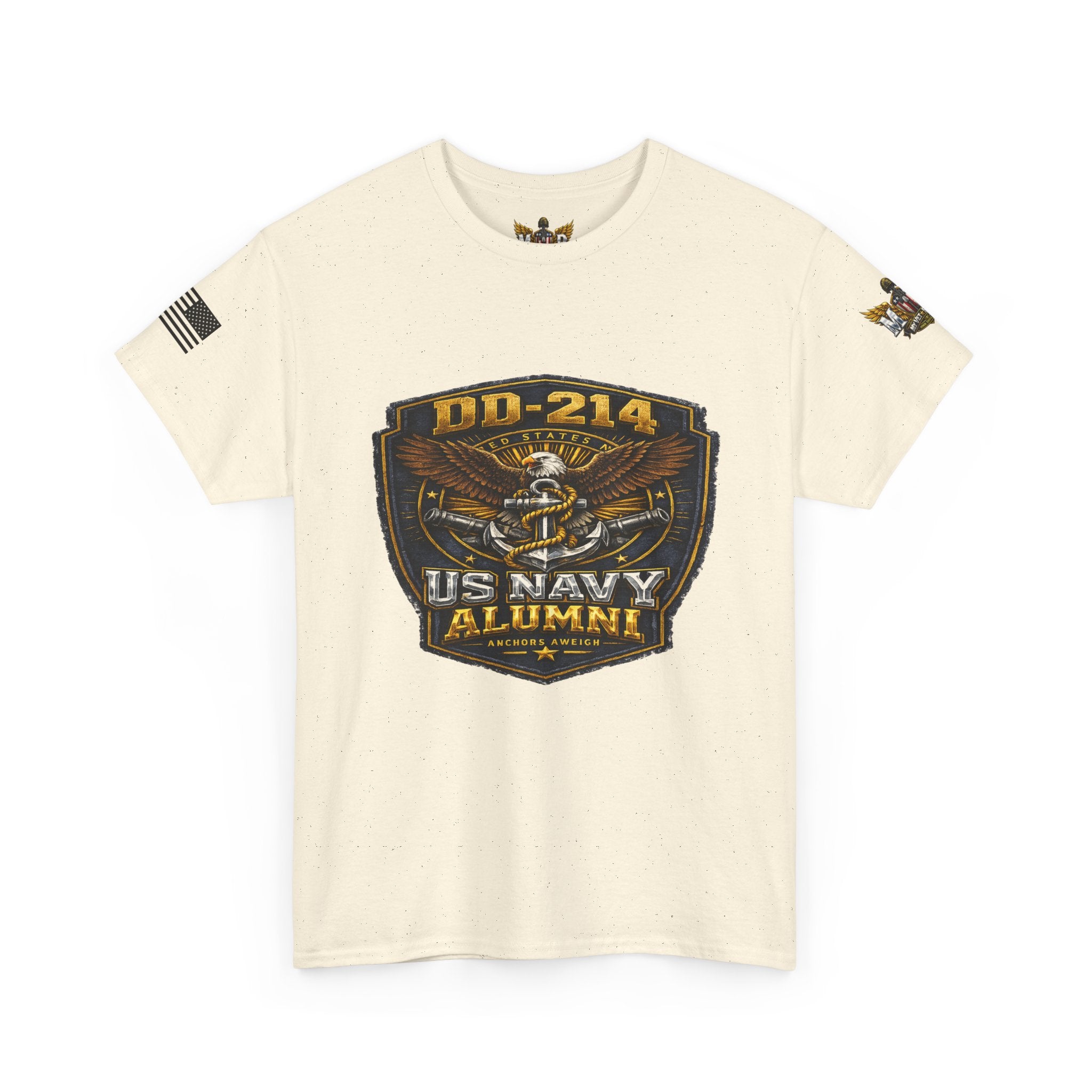 MVR US Navy DD214 Alumni T-Shirt — Veteran Tribute Tee