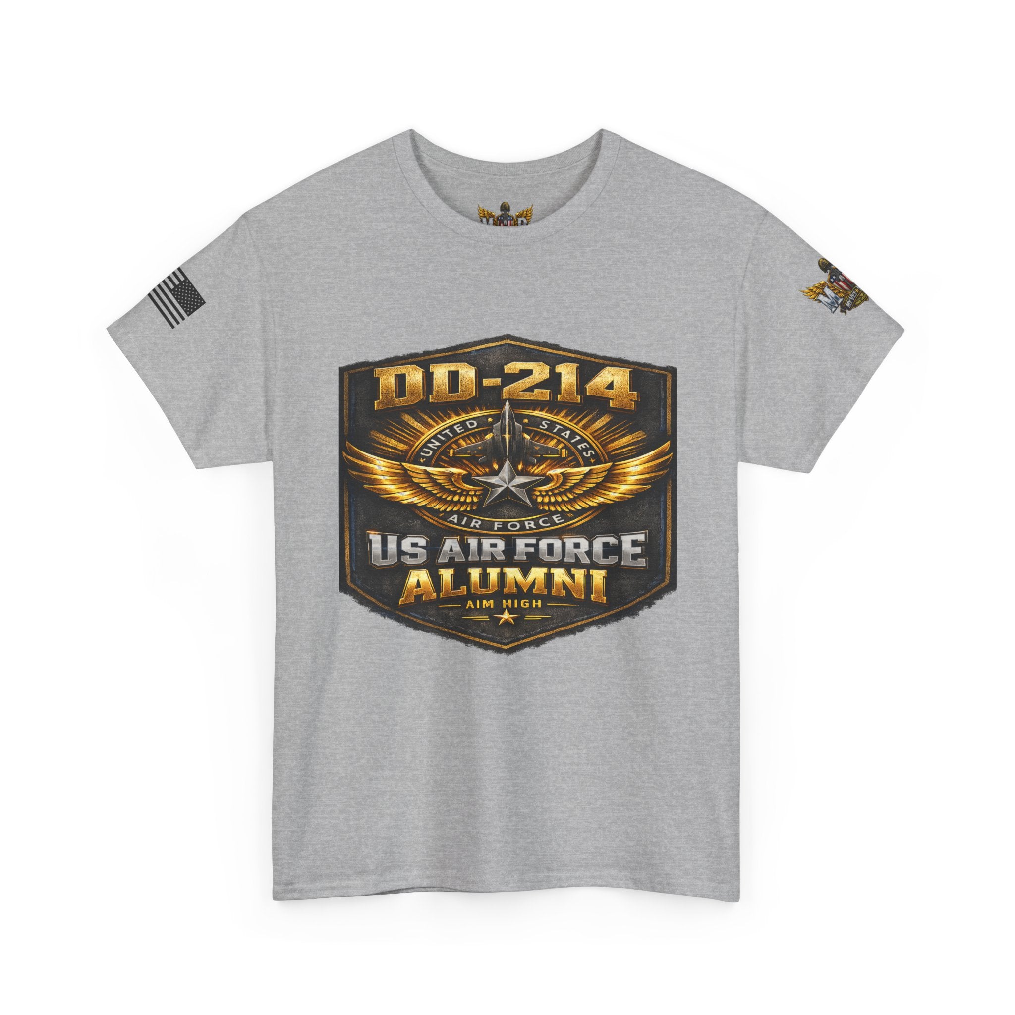 MVR US Air Force DD214 Alumni T-Shirt — Veteran Tribute Tee