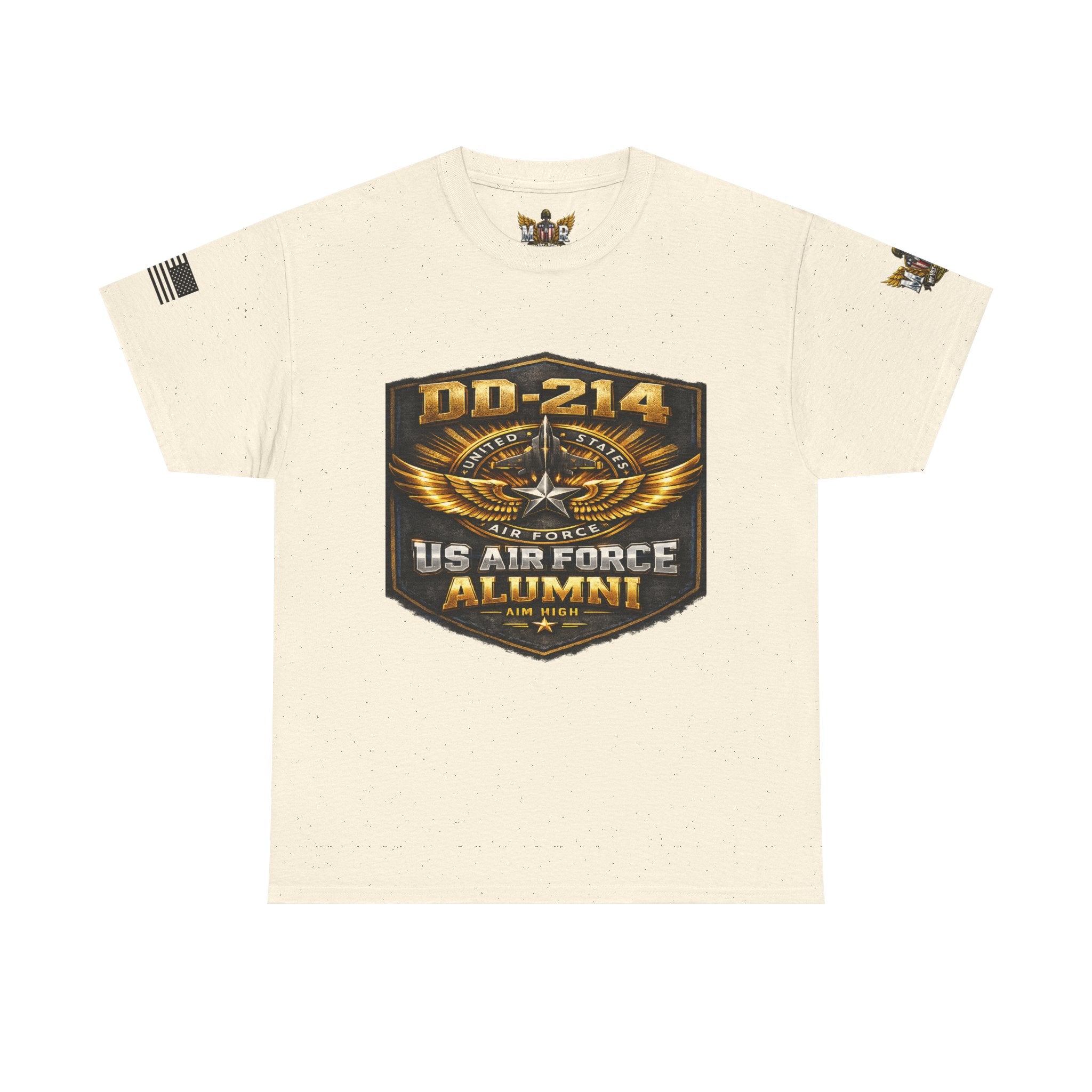 MVR US Air Force DD214 Alumni T-Shirt — Veteran Tribute Tee