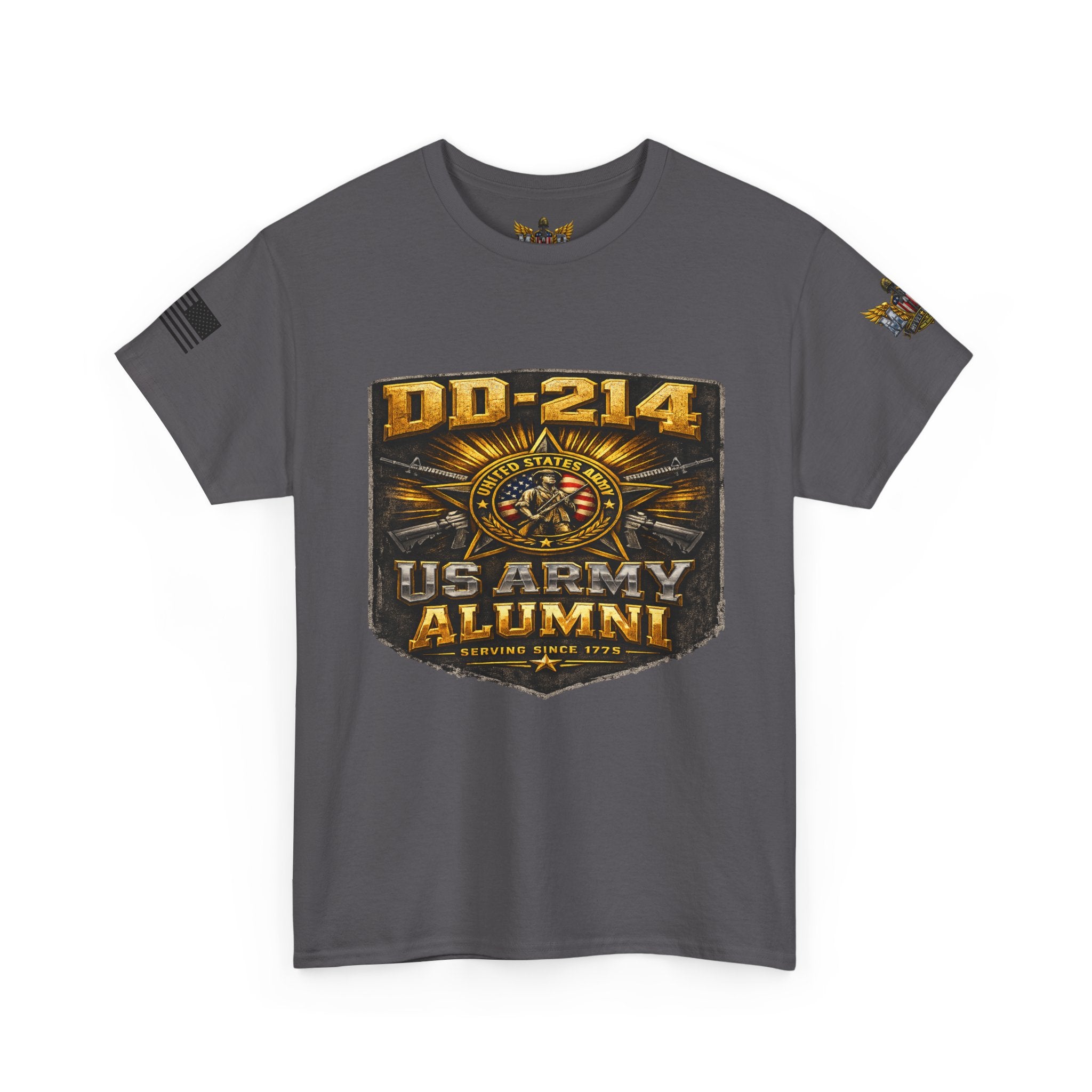 MVR US Army DD214 Alumni T-Shirt — Veteran Tribute Tee