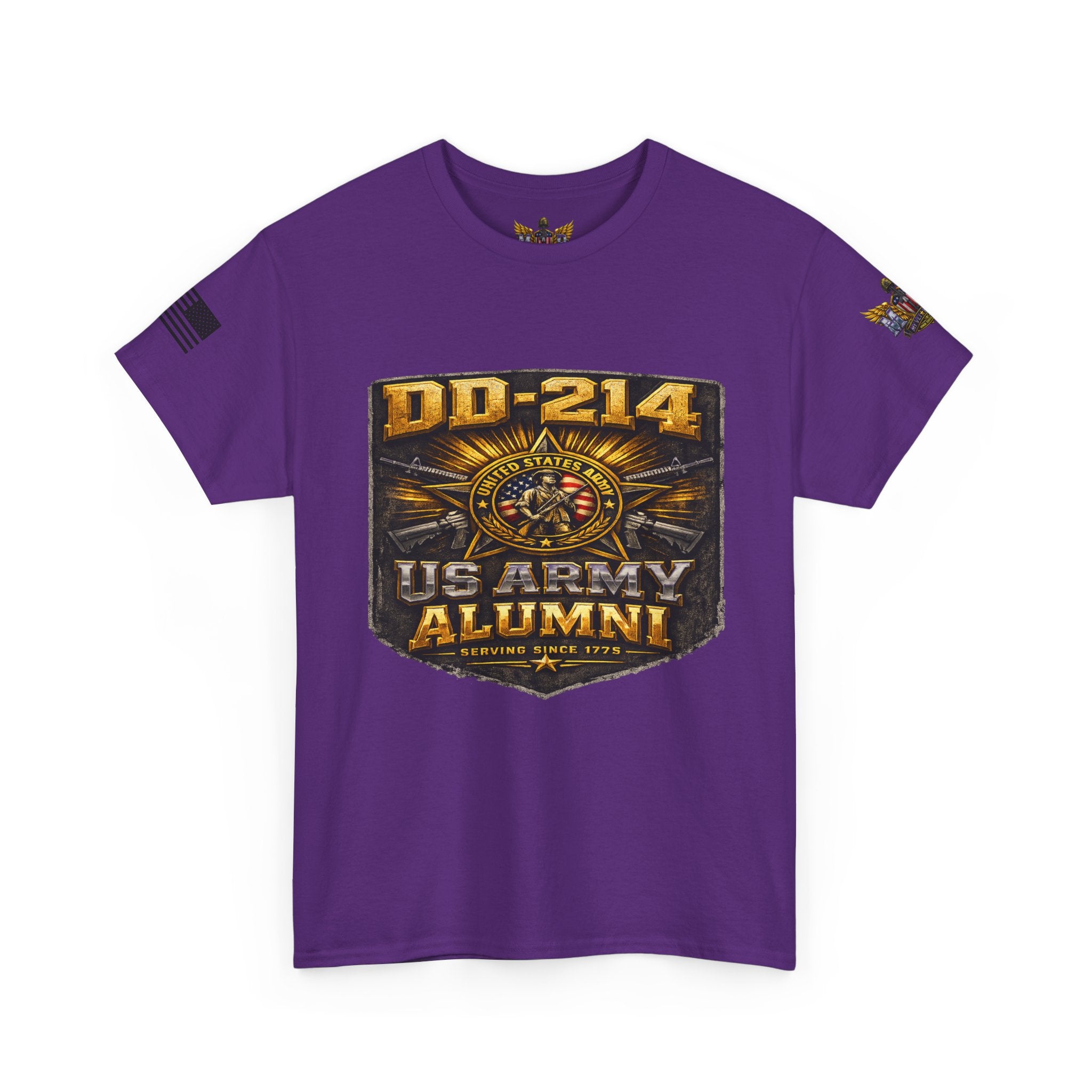 MVR US Army DD214 Alumni T-Shirt — Veteran Tribute Tee