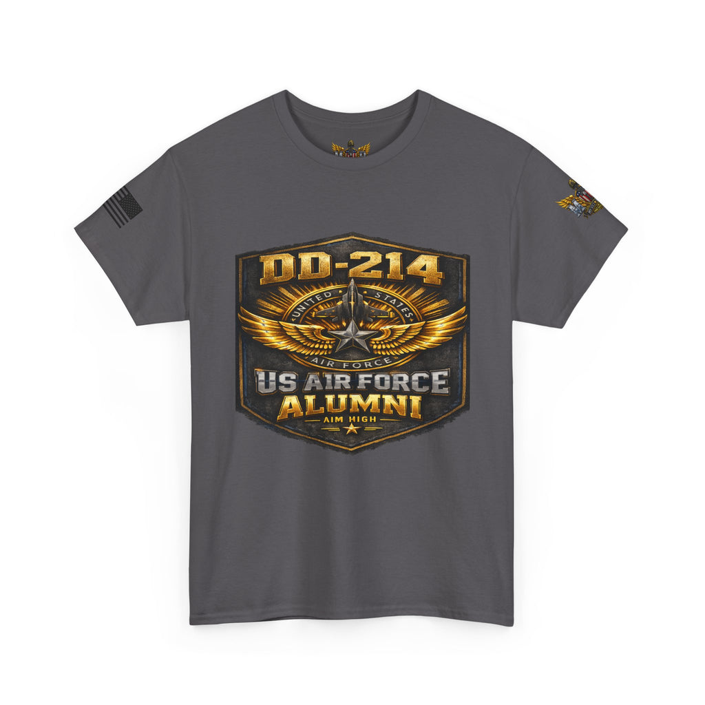 MVR US Air Force DD214 Alumni T-Shirt — Veteran Tribute Tee