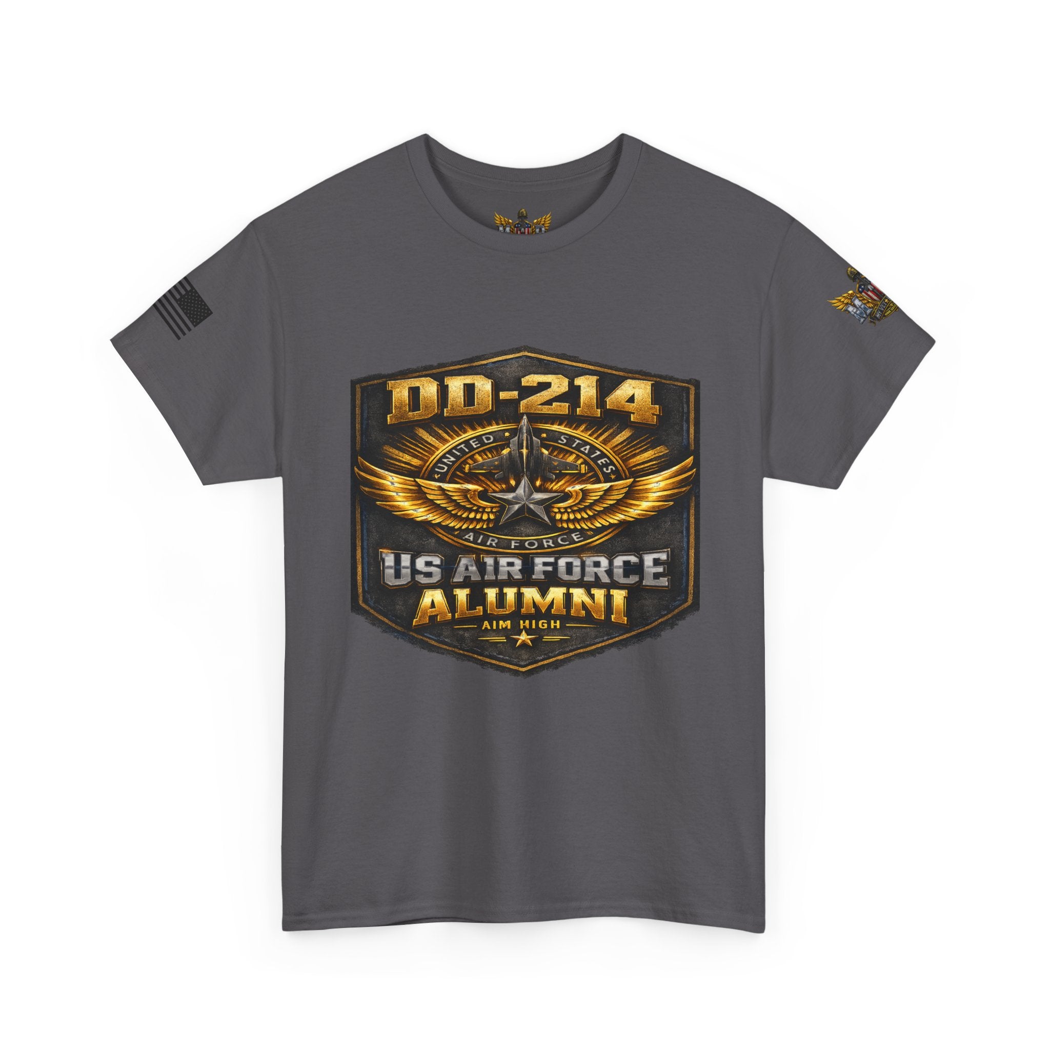 MVR US Air Force DD214 Alumni T-Shirt — Veteran Tribute Tee