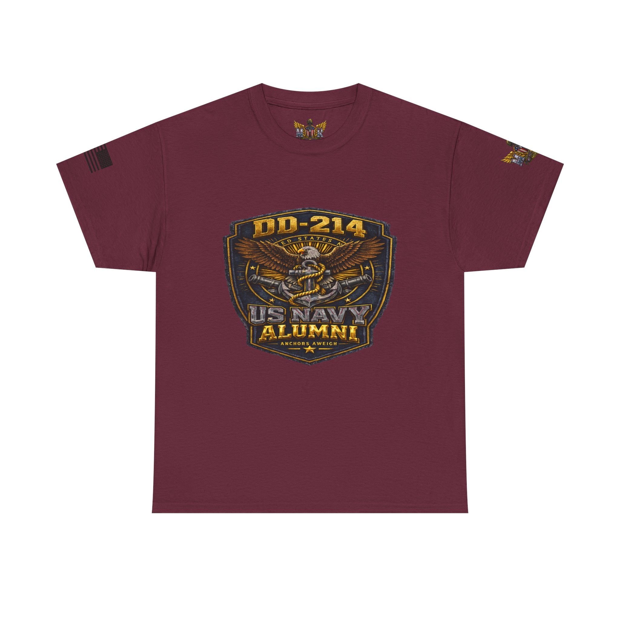 MVR US Navy DD214 Alumni T-Shirt — Veteran Tribute Tee