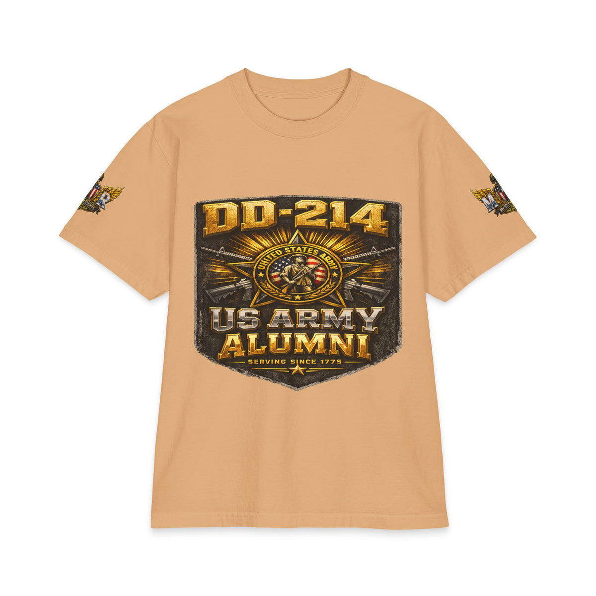 MVR US Army DD214 Alumni Unisex Max Heavyweight Short Sleeve